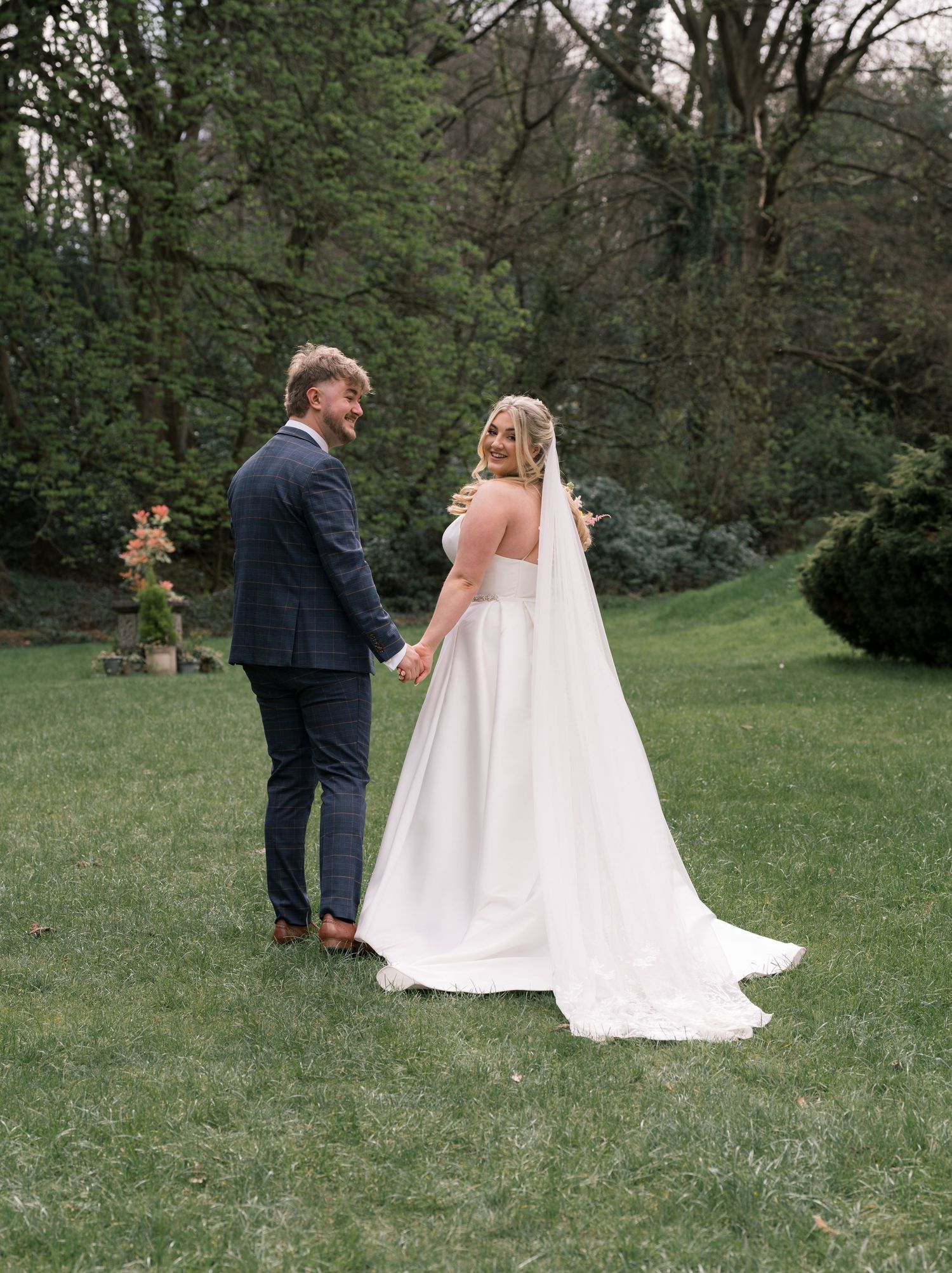 Relaxed wedding photography at Whitley Hall, Sheffield.