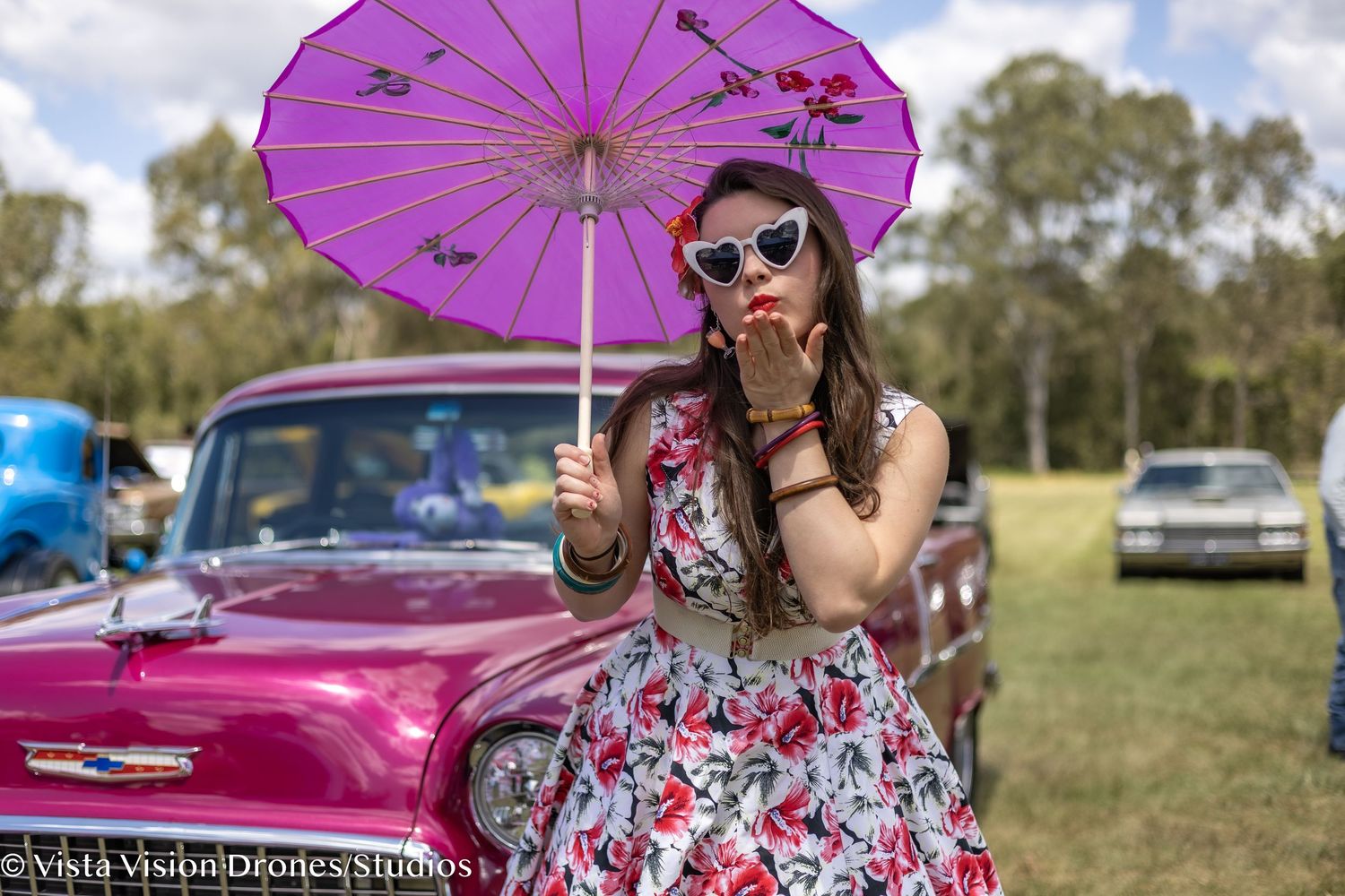Old School Portrait and Car Photography