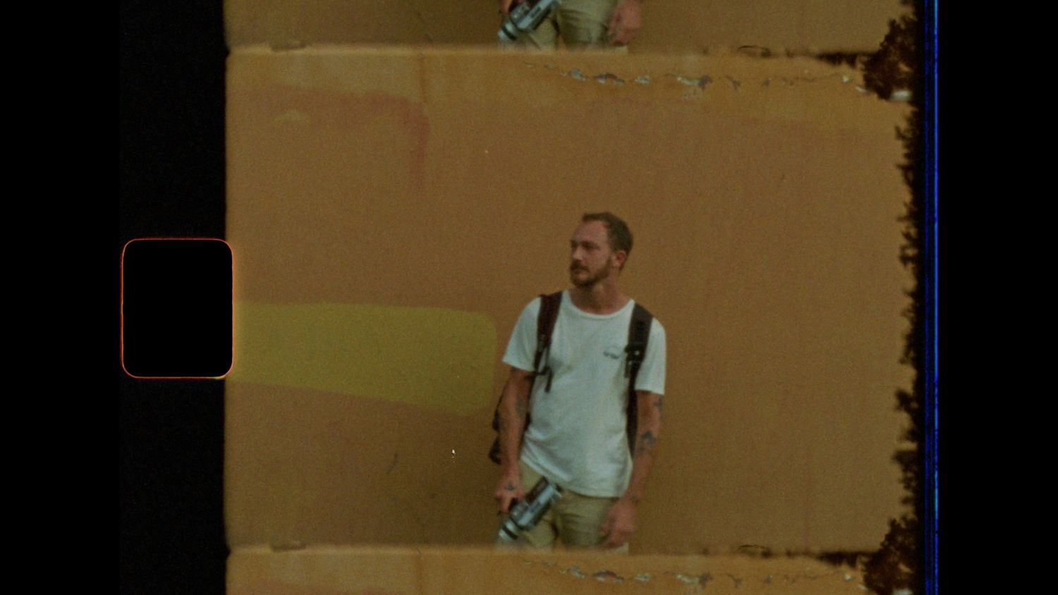 A series of five sequential photos showing someone falling off a skateboard while attempting a trick on a ramp.