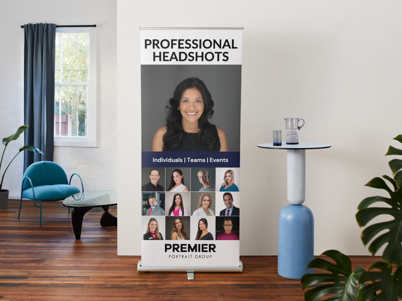 headshot booth , corporate headshots