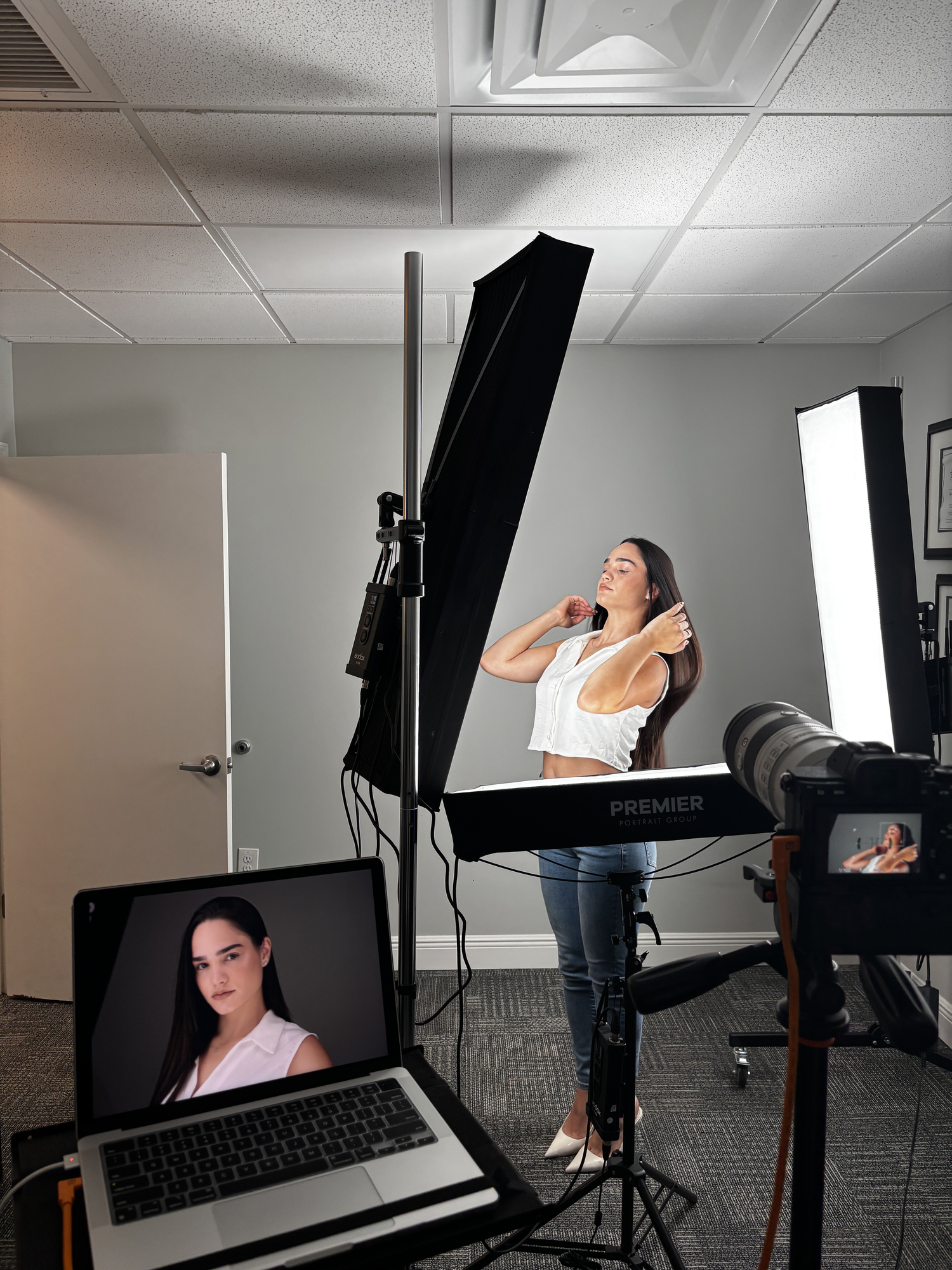 behind the scenes headshots