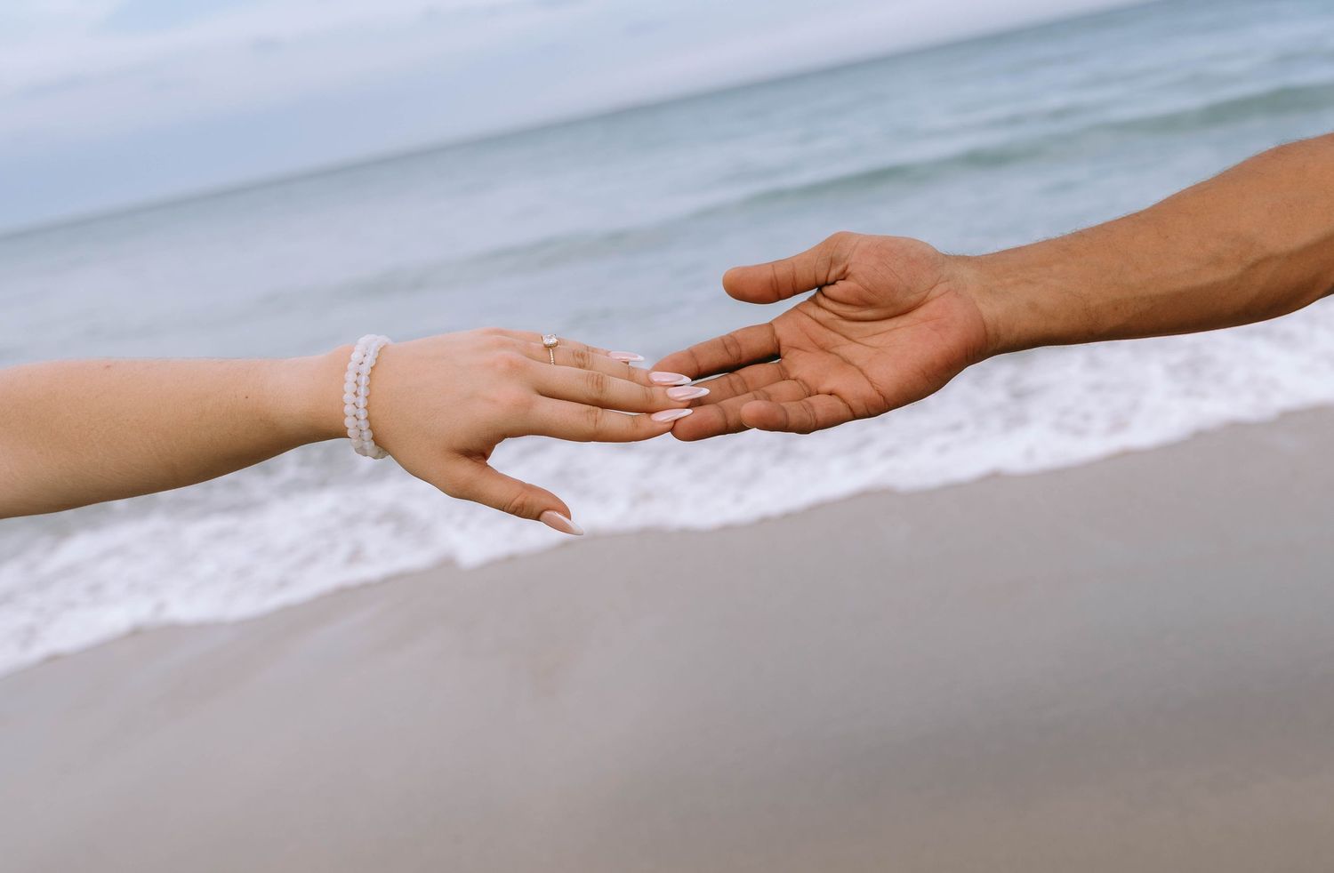 Engagement photos on Worth Avenue in Palm Beach, Florida.