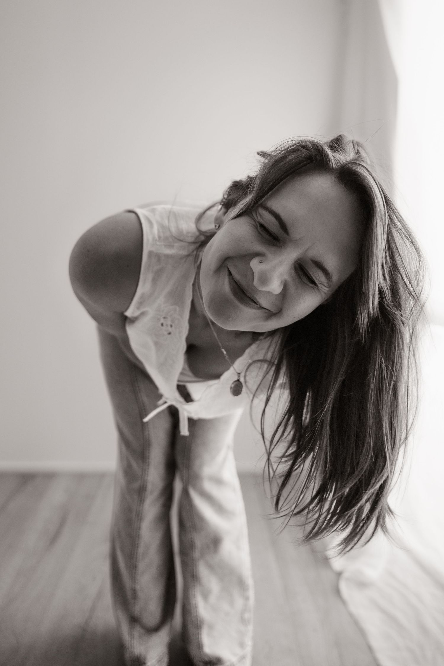 Self portrait in my in home studio in bishopdale, christchurch