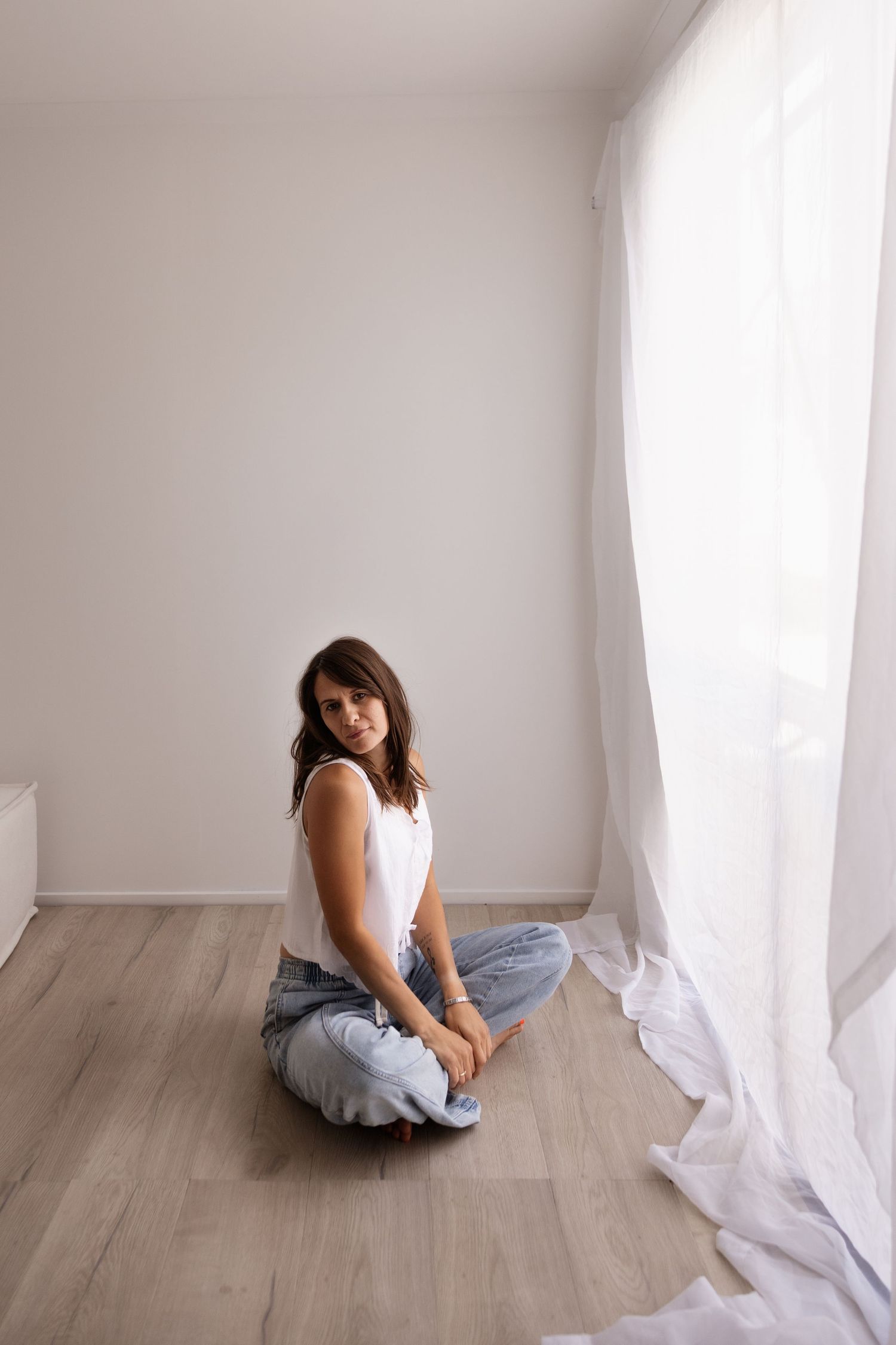 Self portrait in my in home studio in bishopdale, christchurch