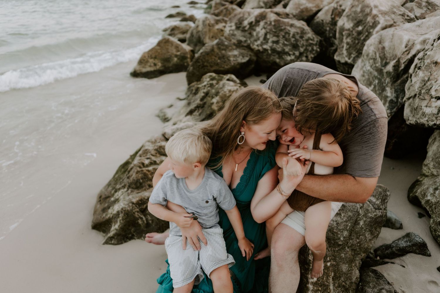 Family photo session in Destin Florida