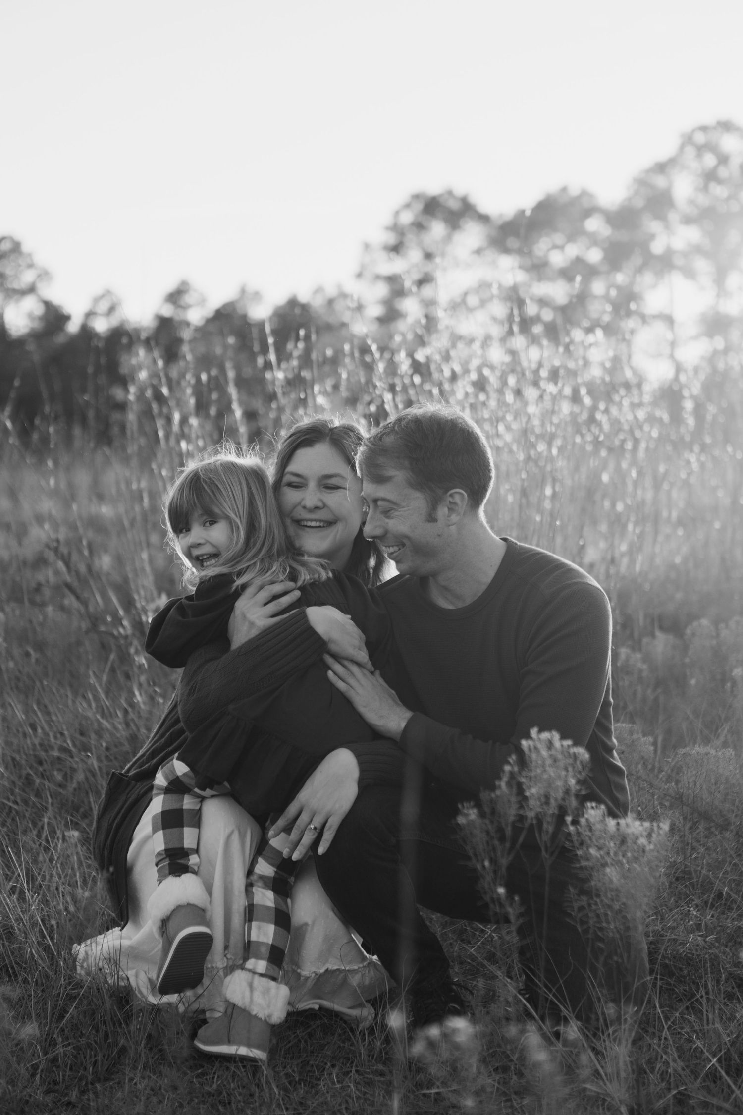Family photo session in Florida