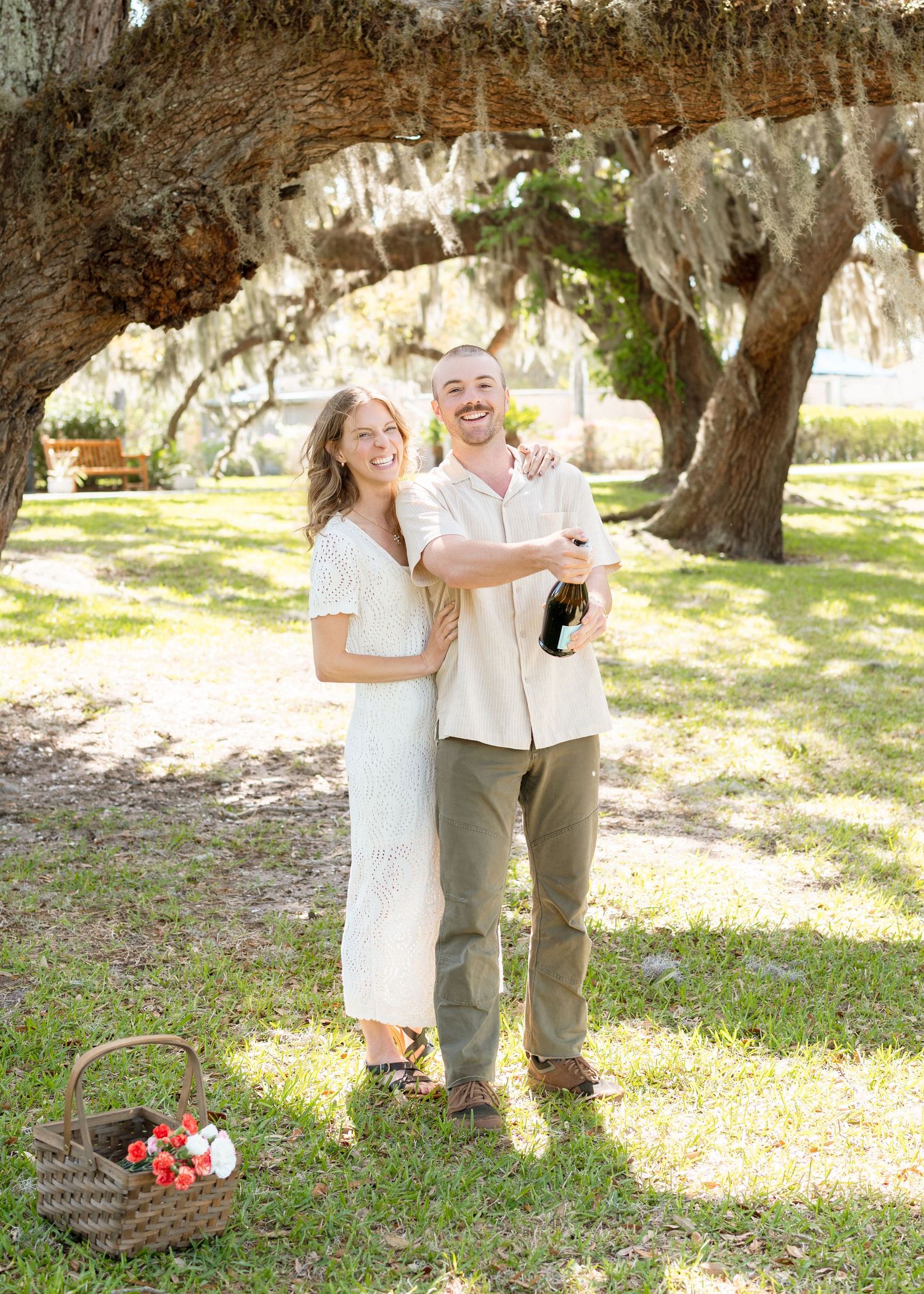Jekyll Island proposal and couples photographer capturing engagements, anniversaries and romantic celebrations in the Golden Isles