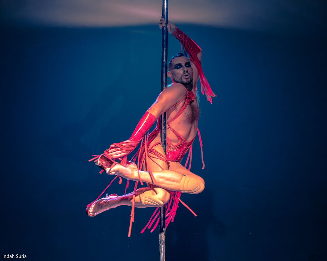 Pole dance photography of a pole dance event.