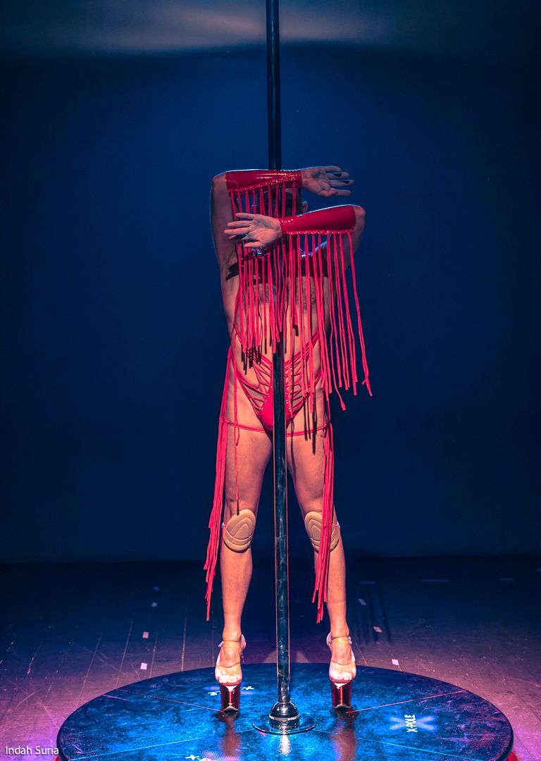 Pole dance photography of a pole dance event.
