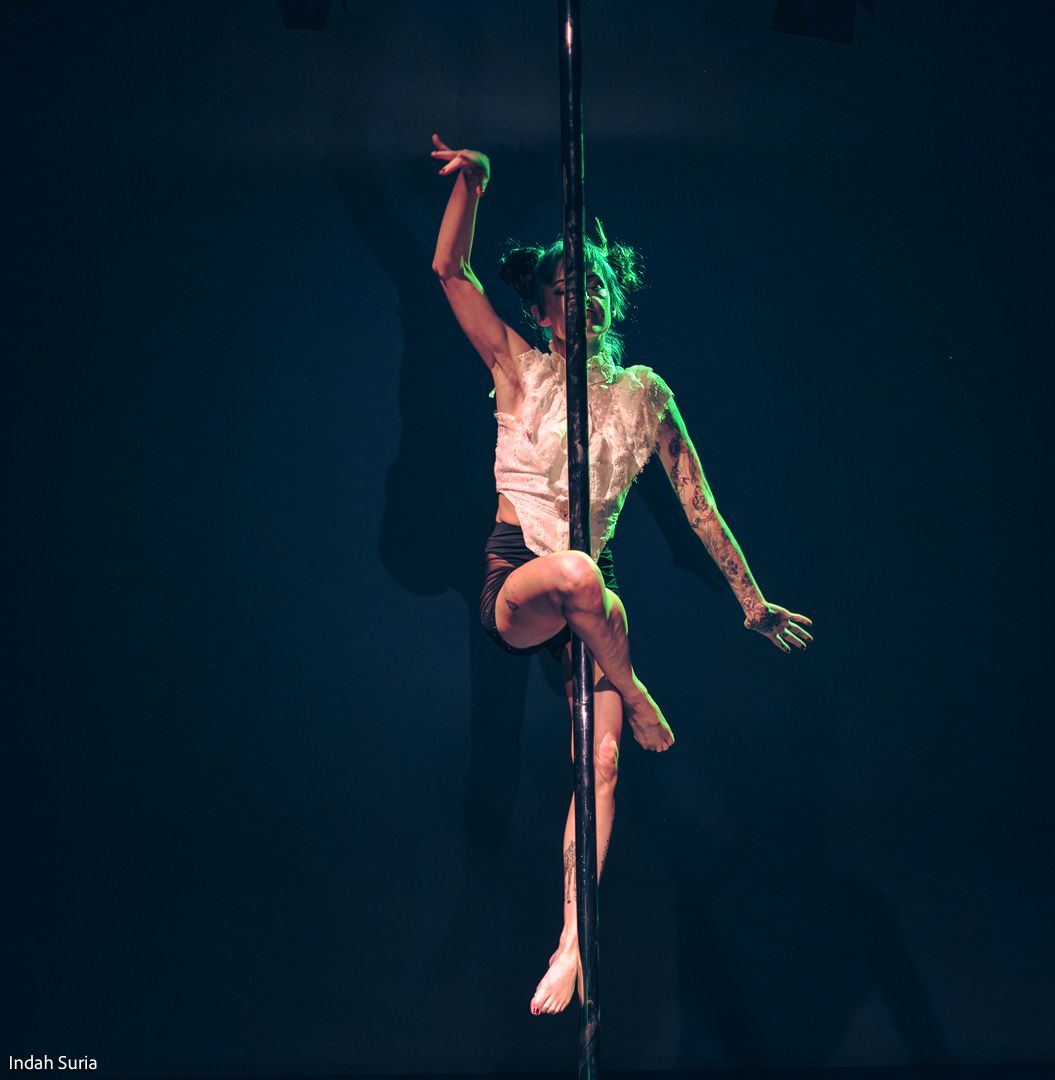 Pole dance photography of a pole dance event.
