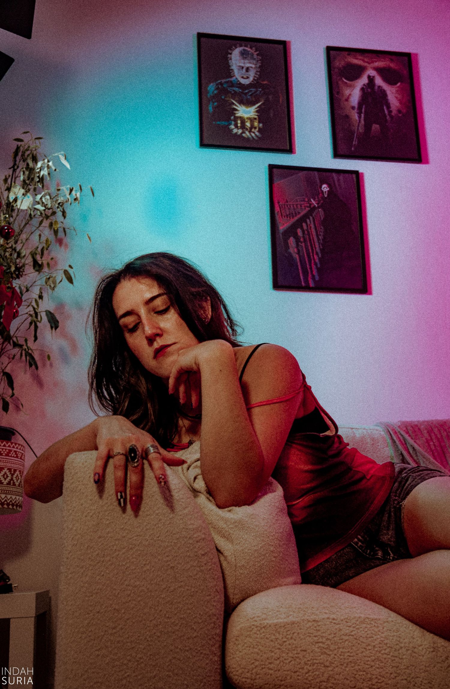 Colourful friends photoshoot