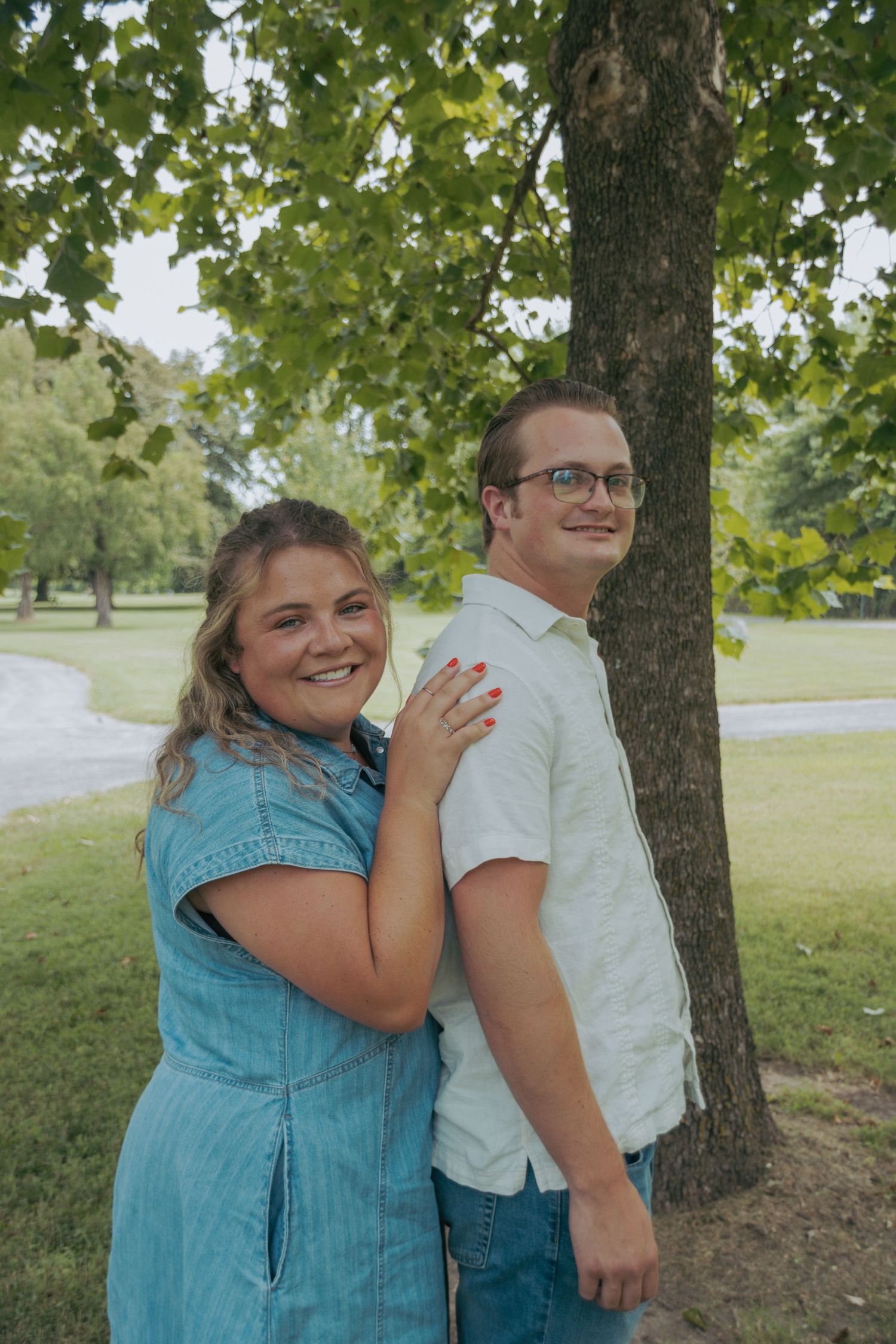 Outdoor couple pictures Republic, MO