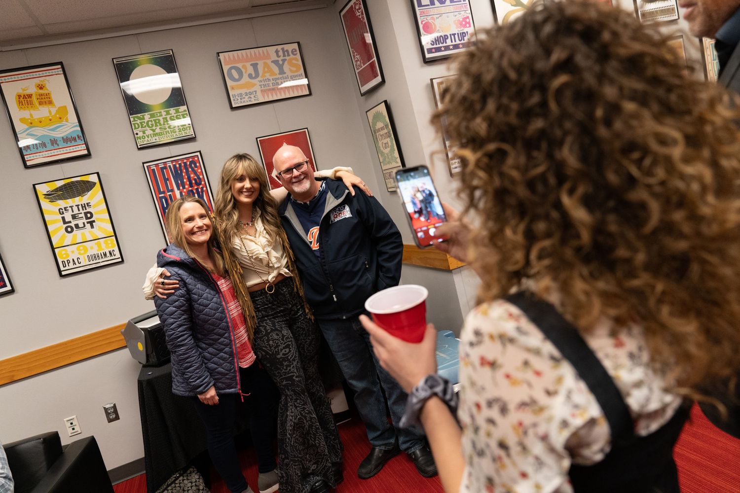 The Durham Performing Arts Center in Durham North Carolina - Lainey Wilson behind the scenes - photo by Tina Telep