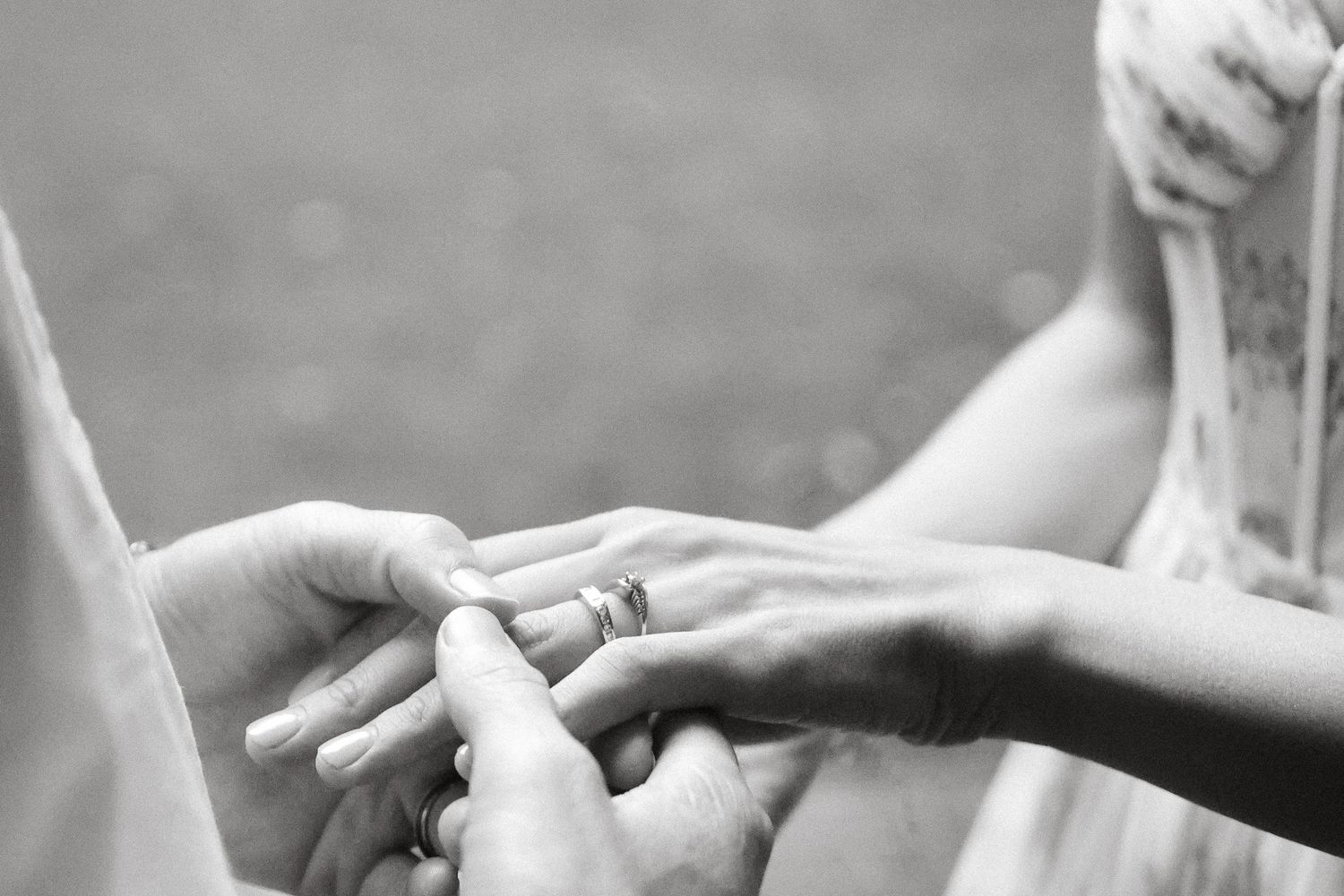 Wedding photographer in Pretoria capturing romantic ceremony moments