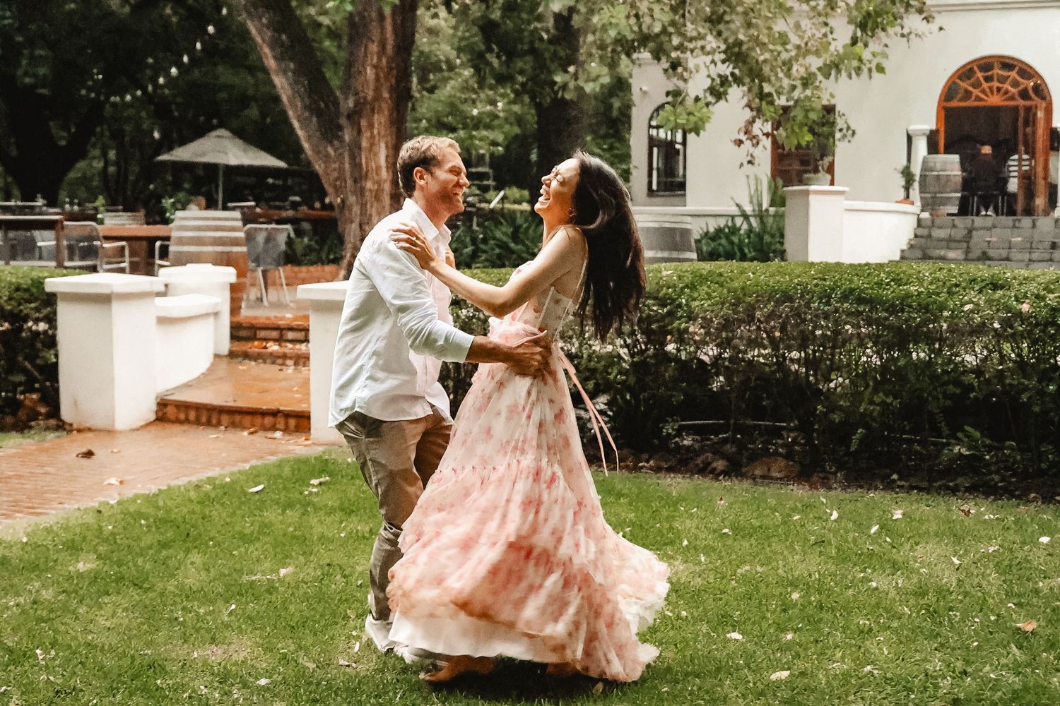 Bride and groom captured by Pretoria photographer and videographer