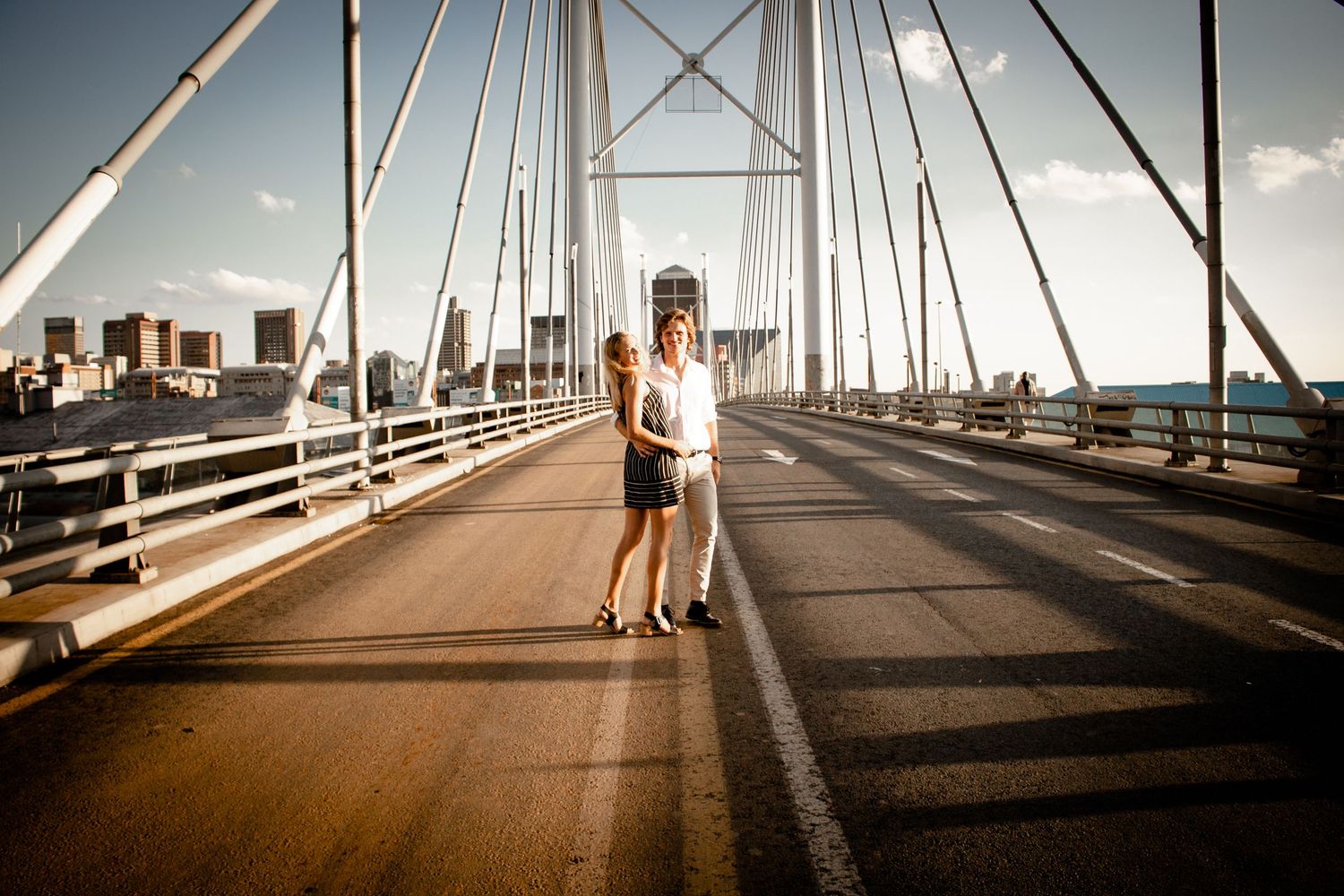 Engagement shoot by Johannesburg photographer capturing couple connection