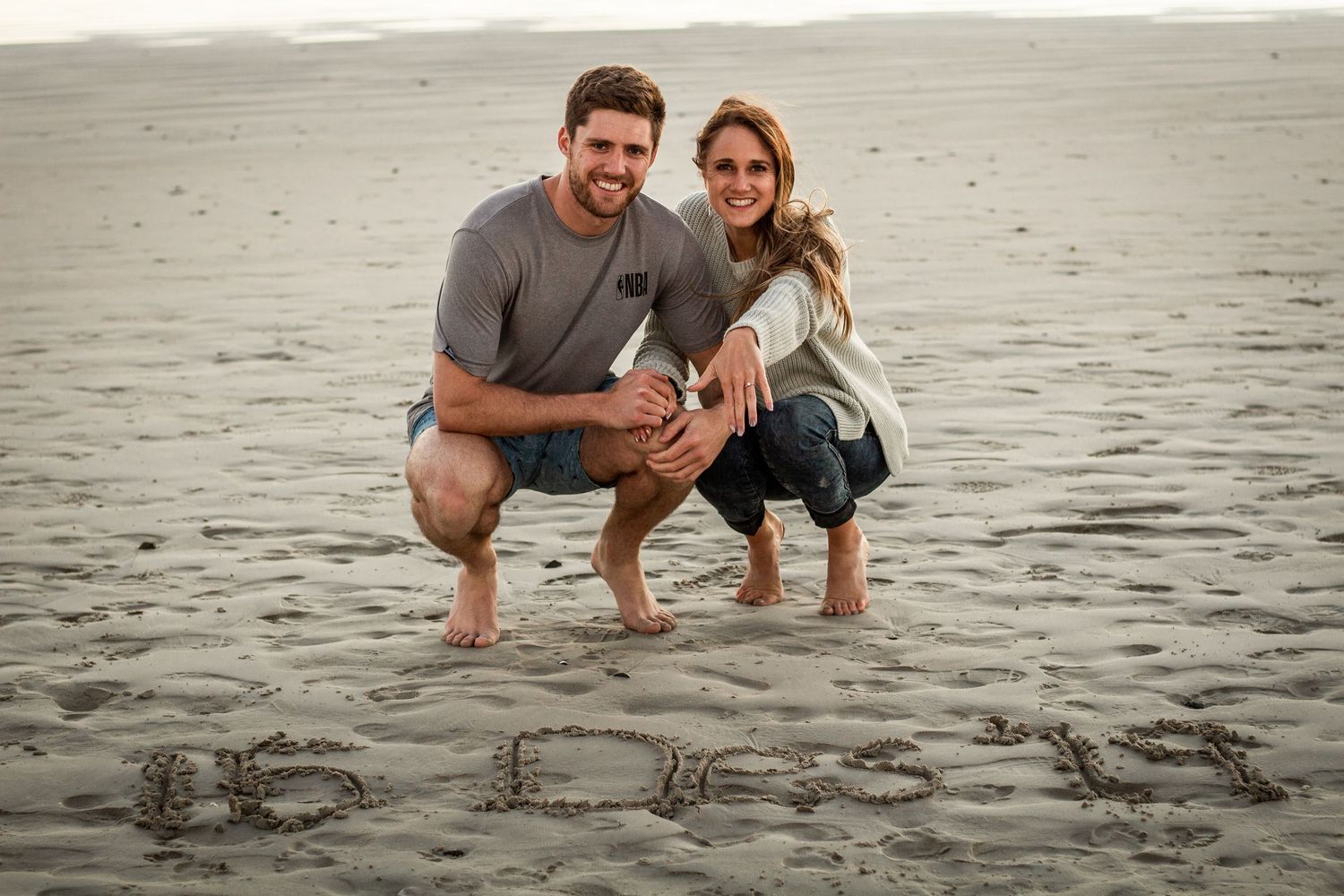 Engagement shoot by Cape Town photographer capturing couple connection