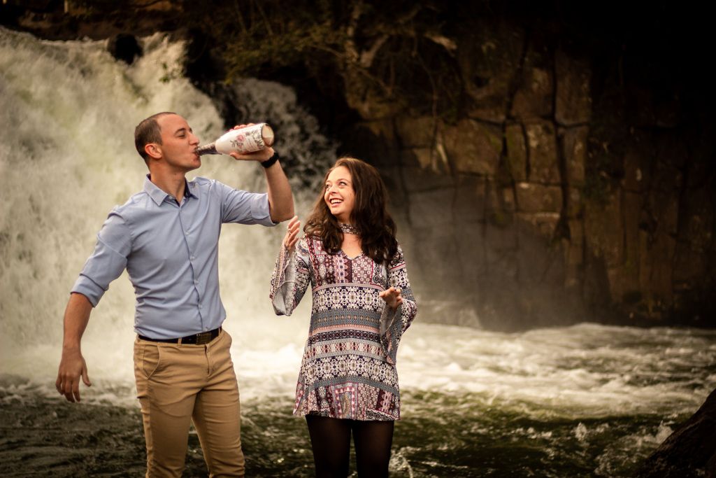 Engagement shoot by Kwazulu Natal photographer capturing couple connection