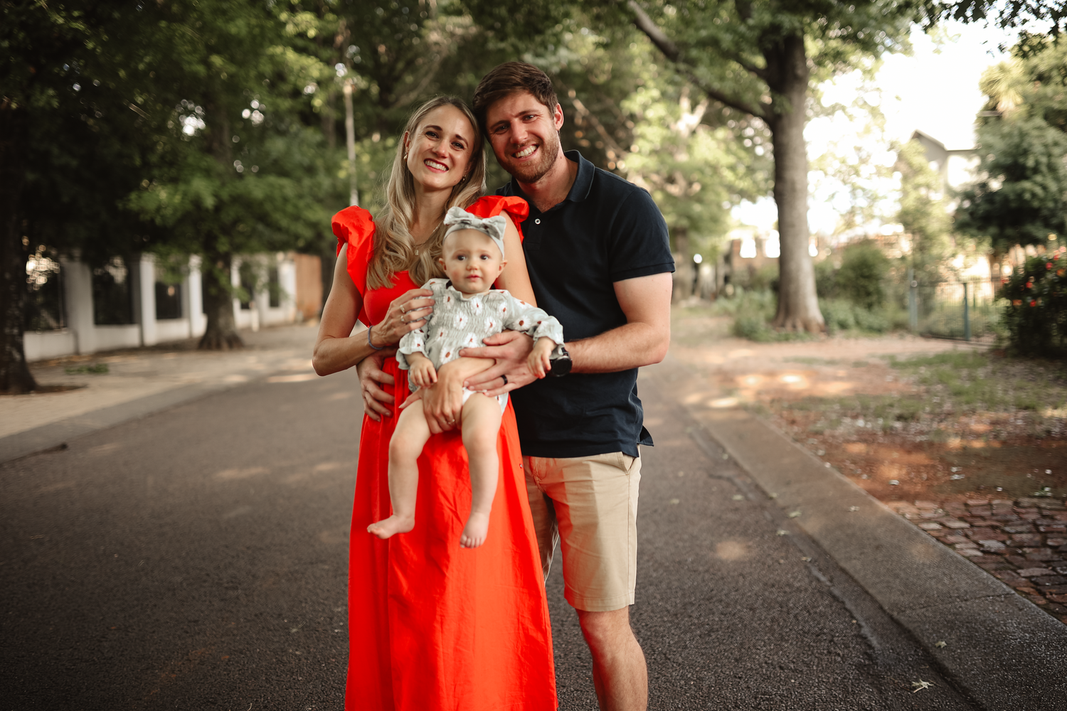 Family photography session by Pretoria photographer in natural setting