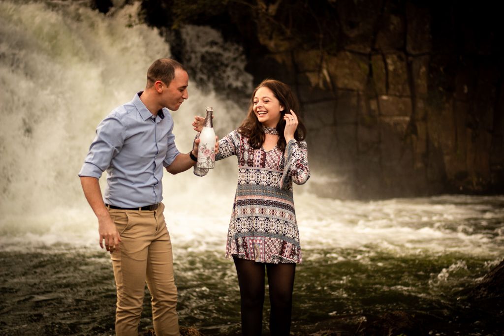 Engagement shoot by Kwazulu Natal photographer capturing couple connection