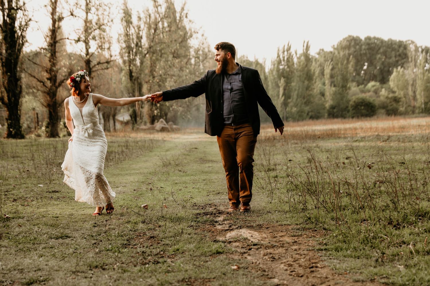 Wedding photographer in Pretoria capturing romantic ceremony moments