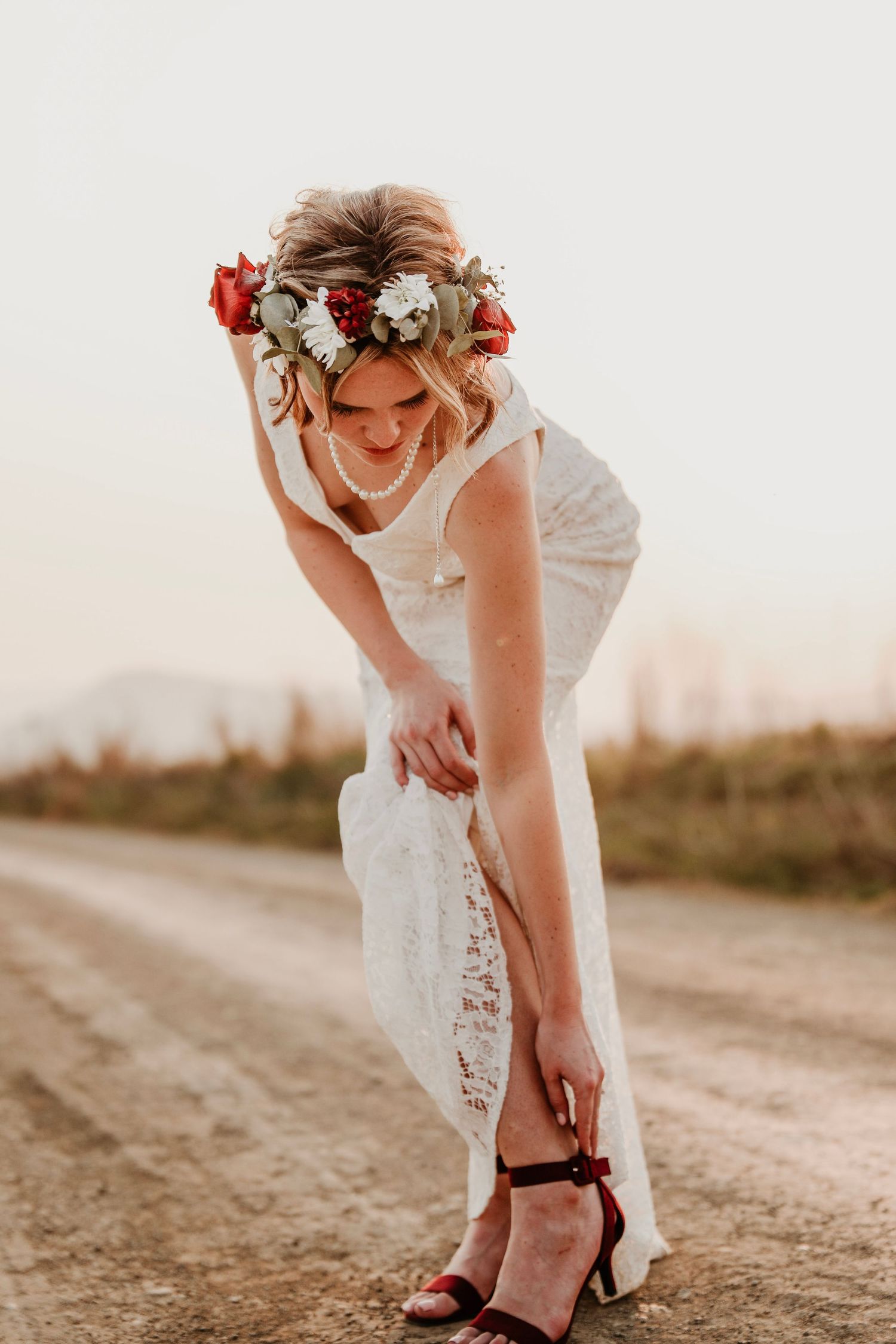Wedding photographer in Pretoria capturing romantic ceremony moments