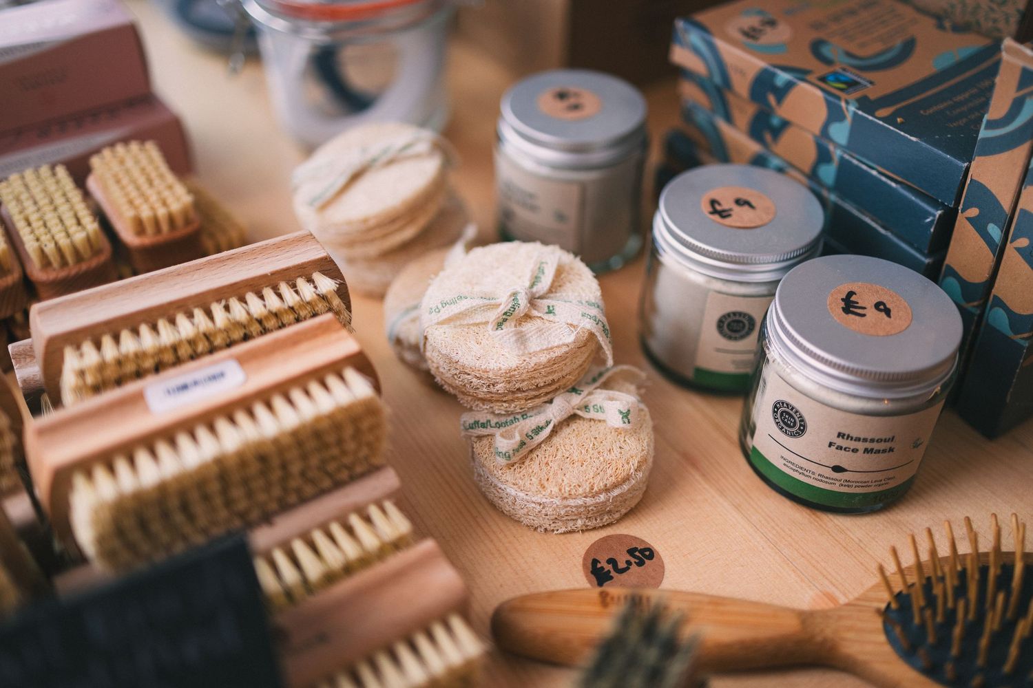 Product photography for small business, eco homeware and wellness brand