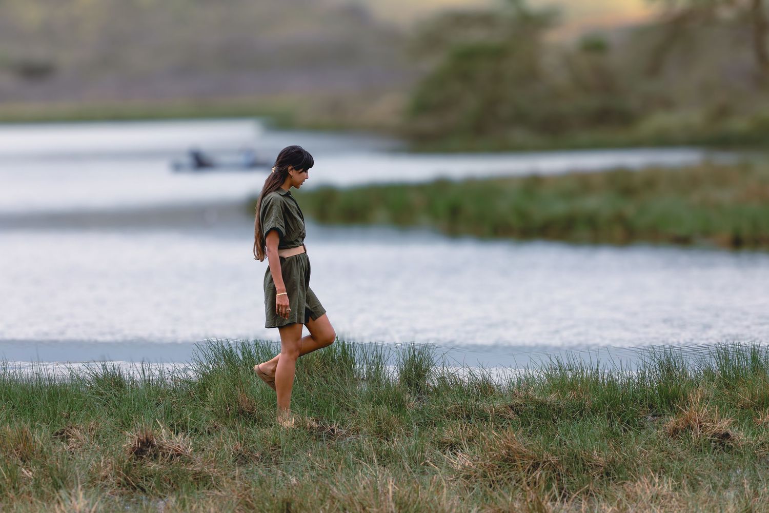 Walking Arusha national park