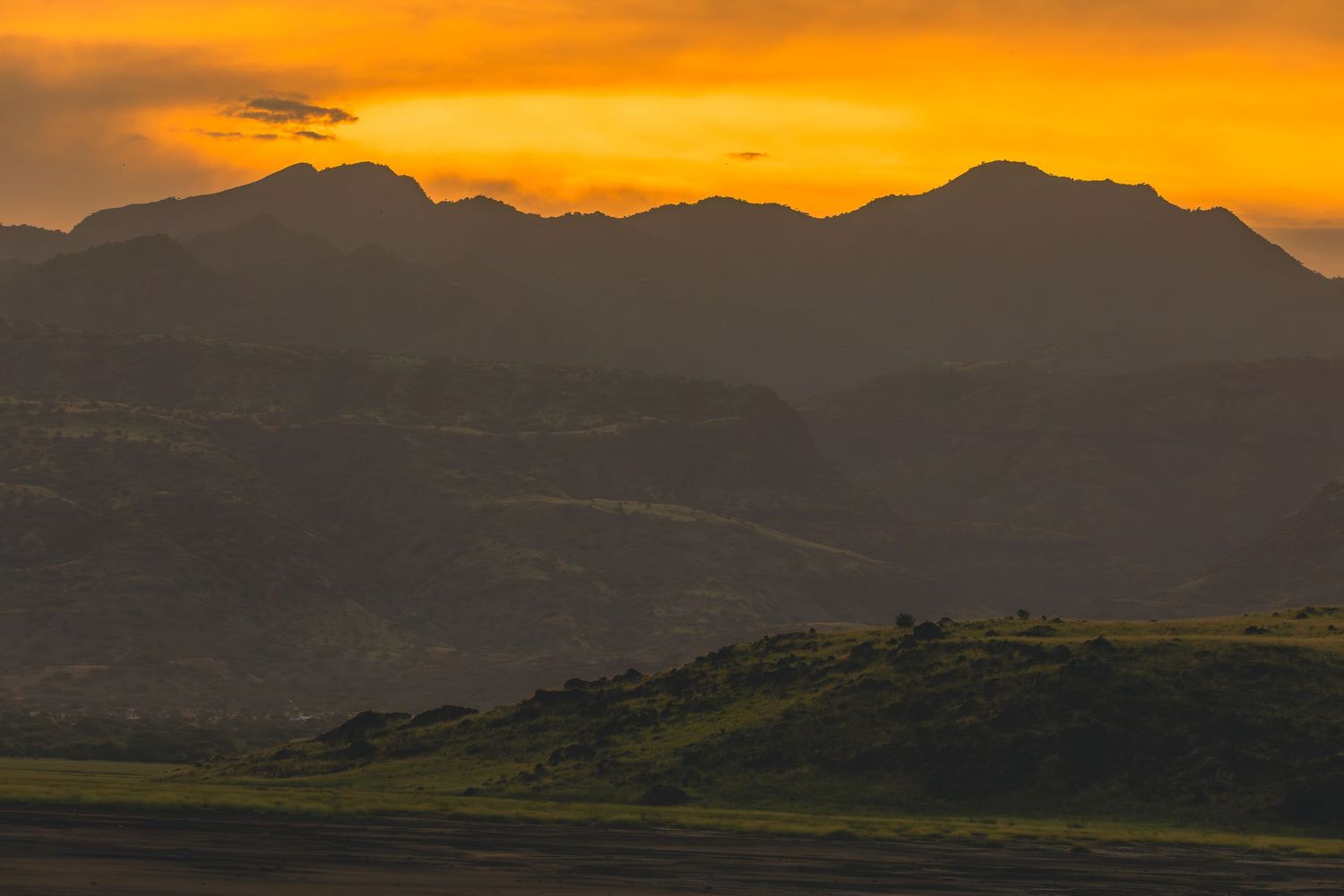 oldonyo lengai sunsets