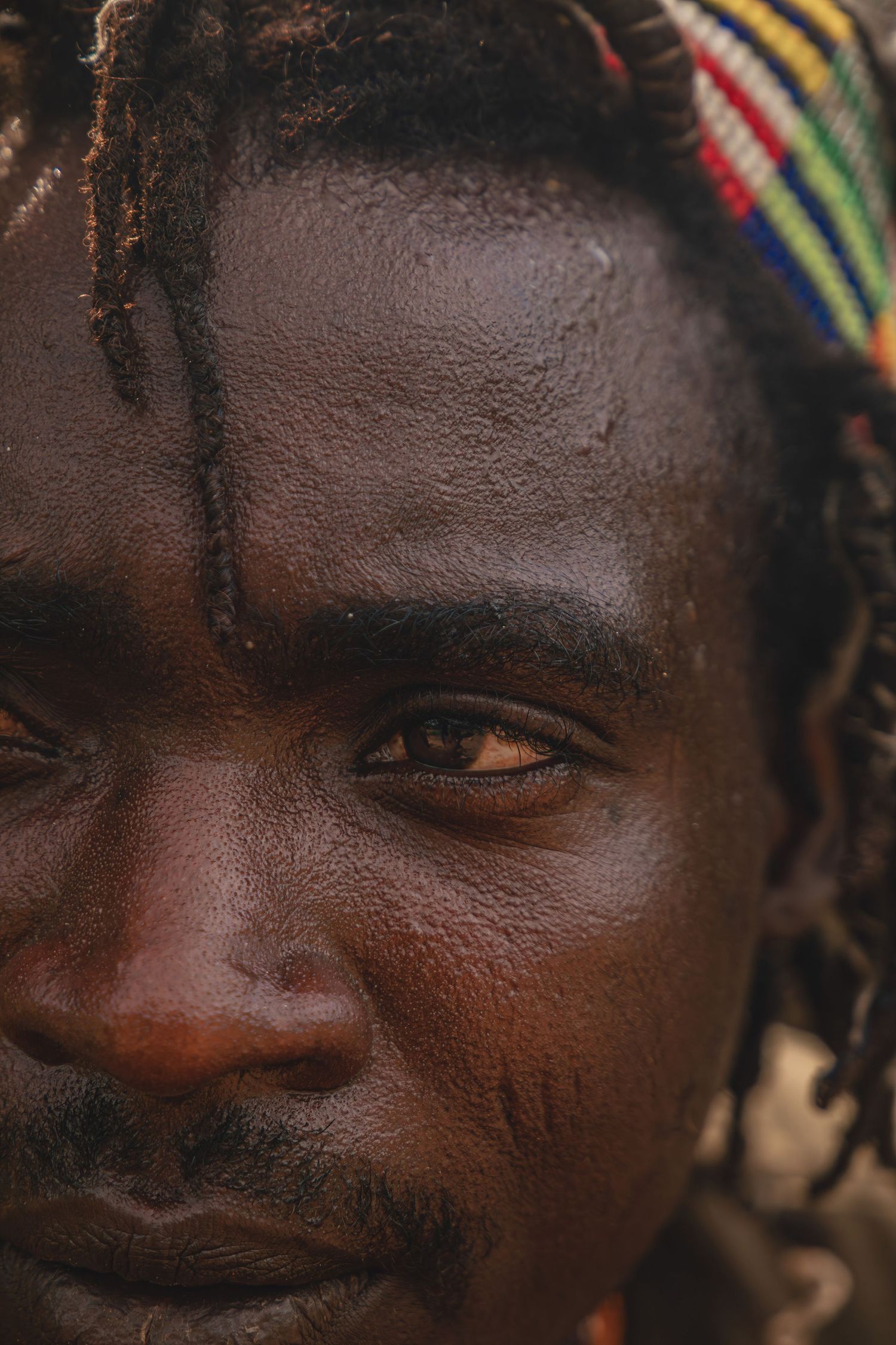 warrior in the hadzabe clan