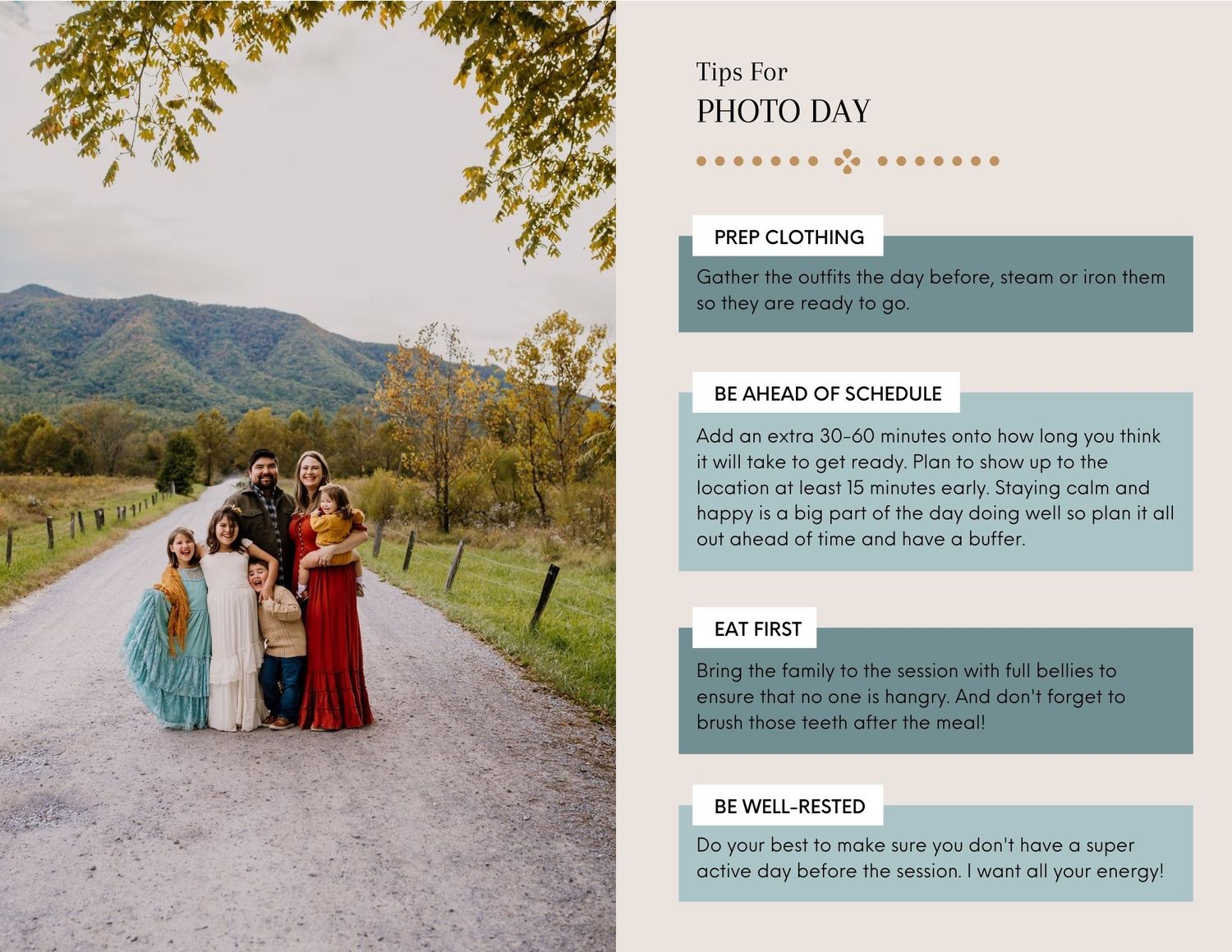 page to welcome guide