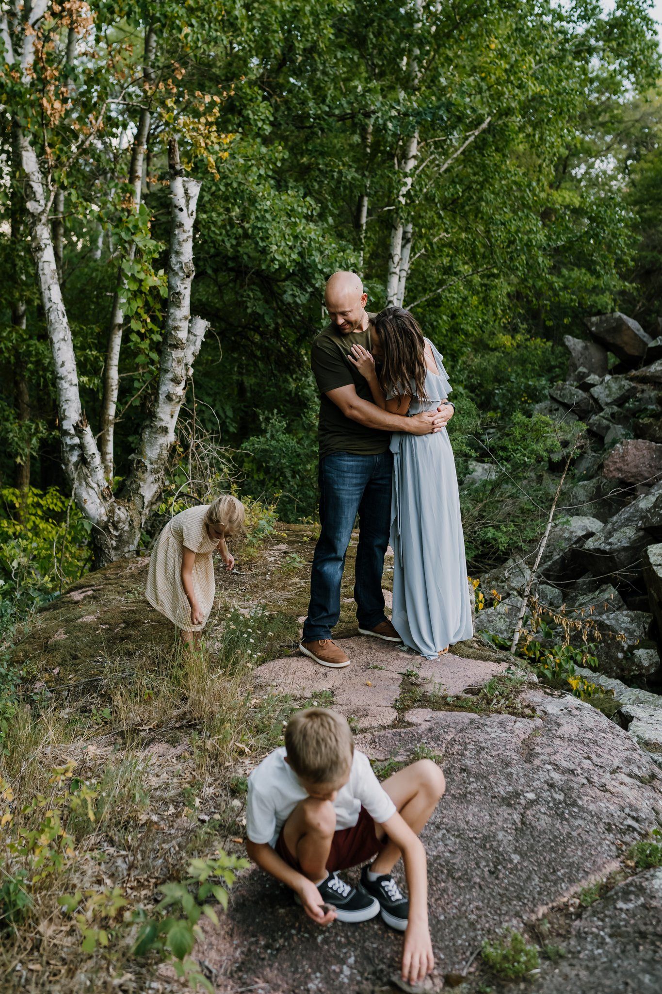 Family explores together