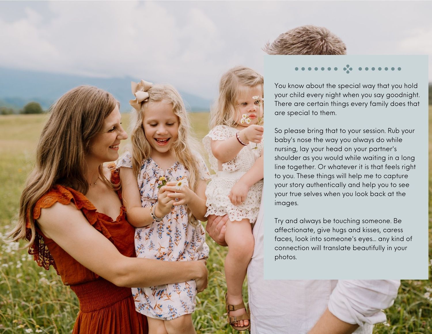 page to welcome guide