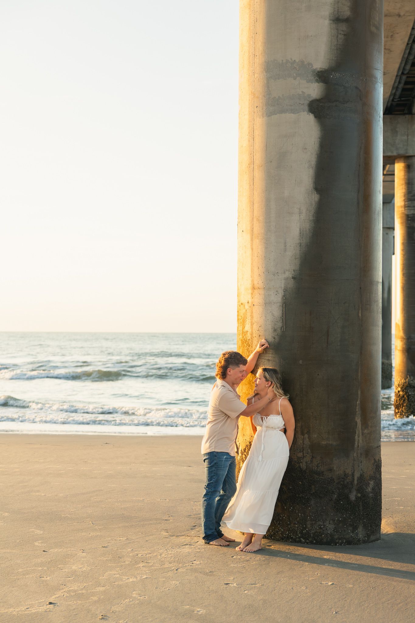 beach couples session