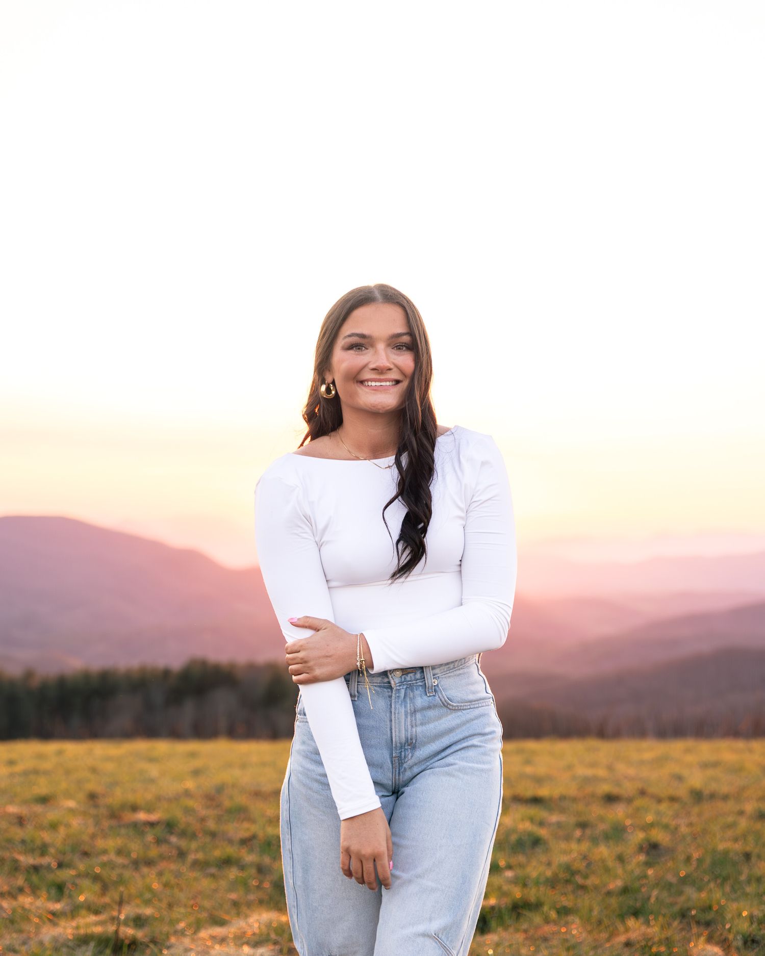 sunset senior photographer Nashville Tennessee east tennessee