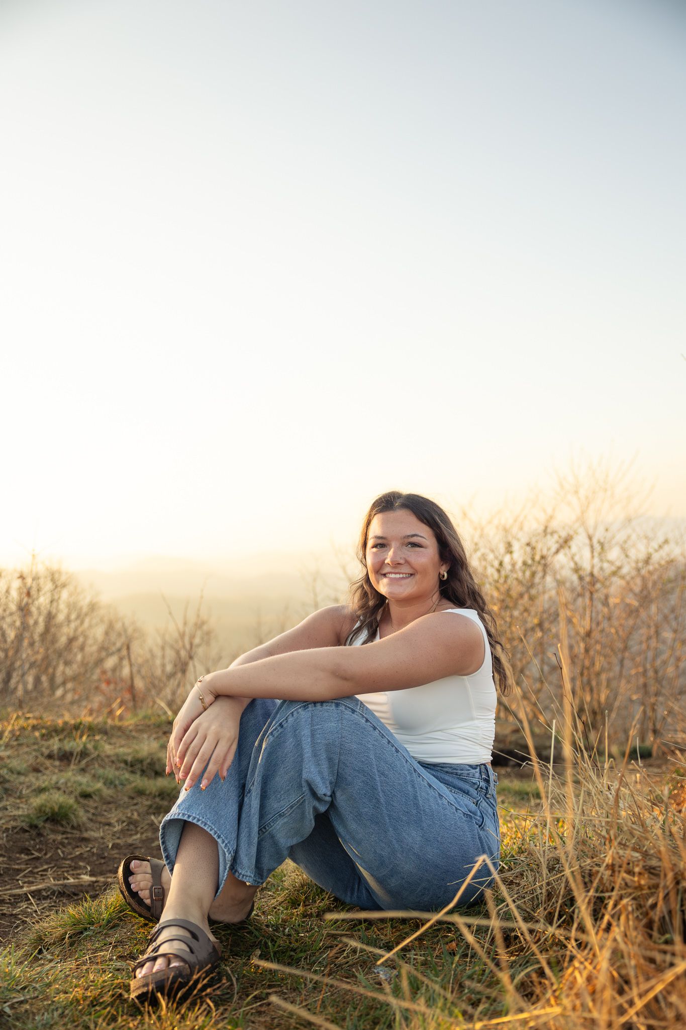 bright and clear senior photographer Tennessee