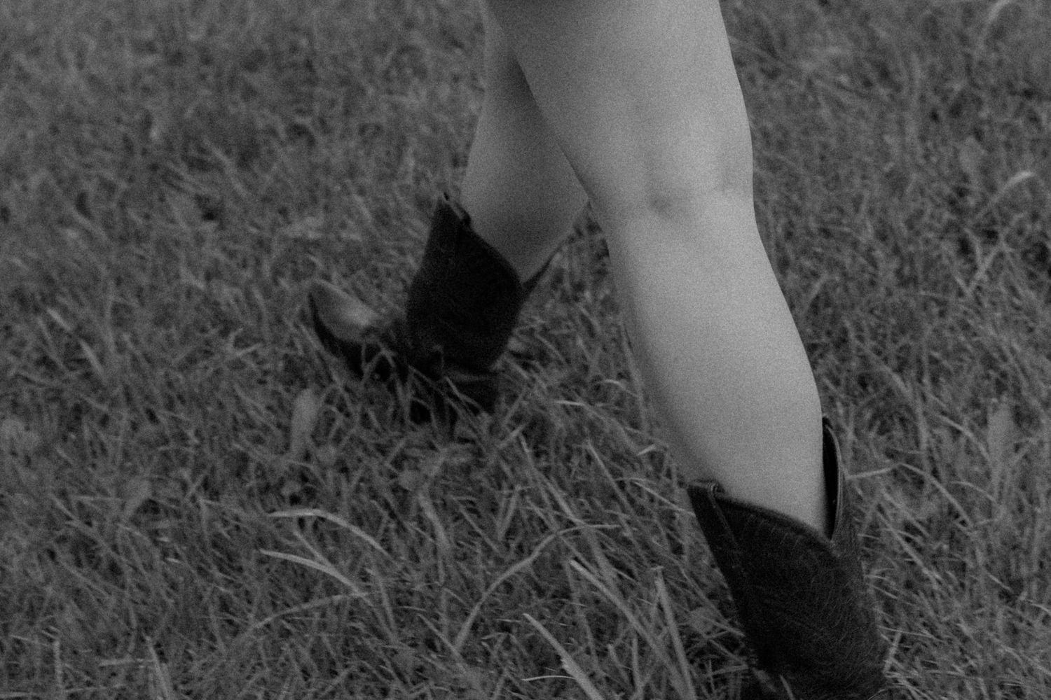 Emily Lathrop on her mom's farm