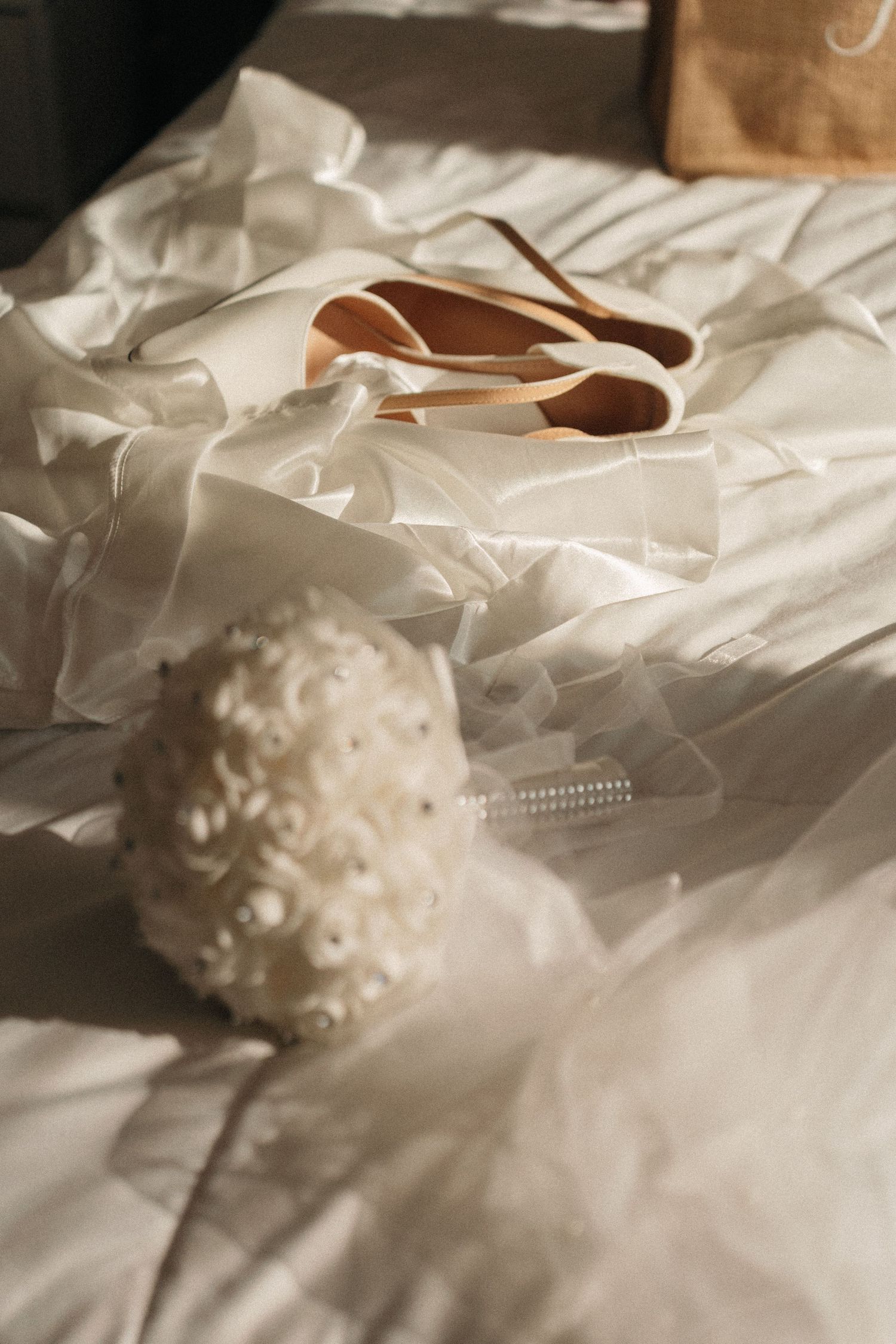 Details in the morning of the wedding day