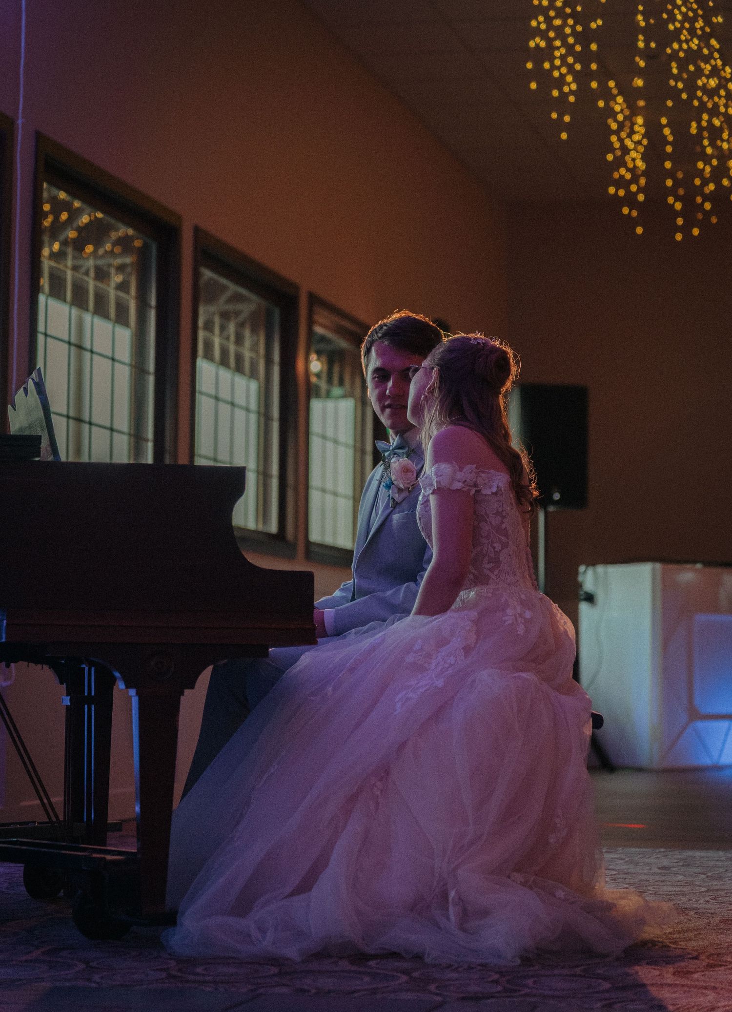 Danielle and Will's magical moment