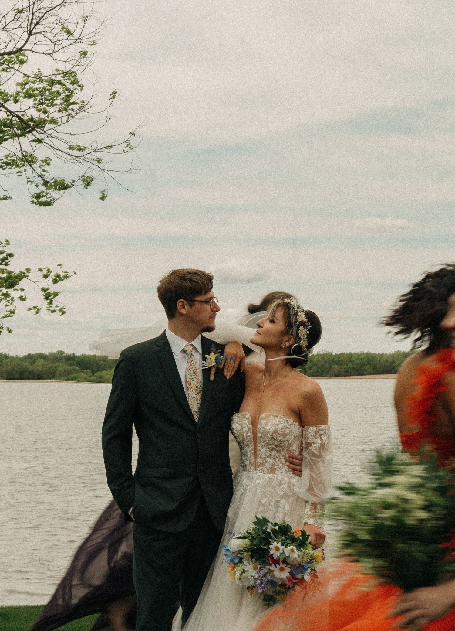 Katlyn and Jonah Nyquist's Wedding in Cordova Illinois. May 4th and Star Wars inspired wedding. I love the motion blur with stillness in it.