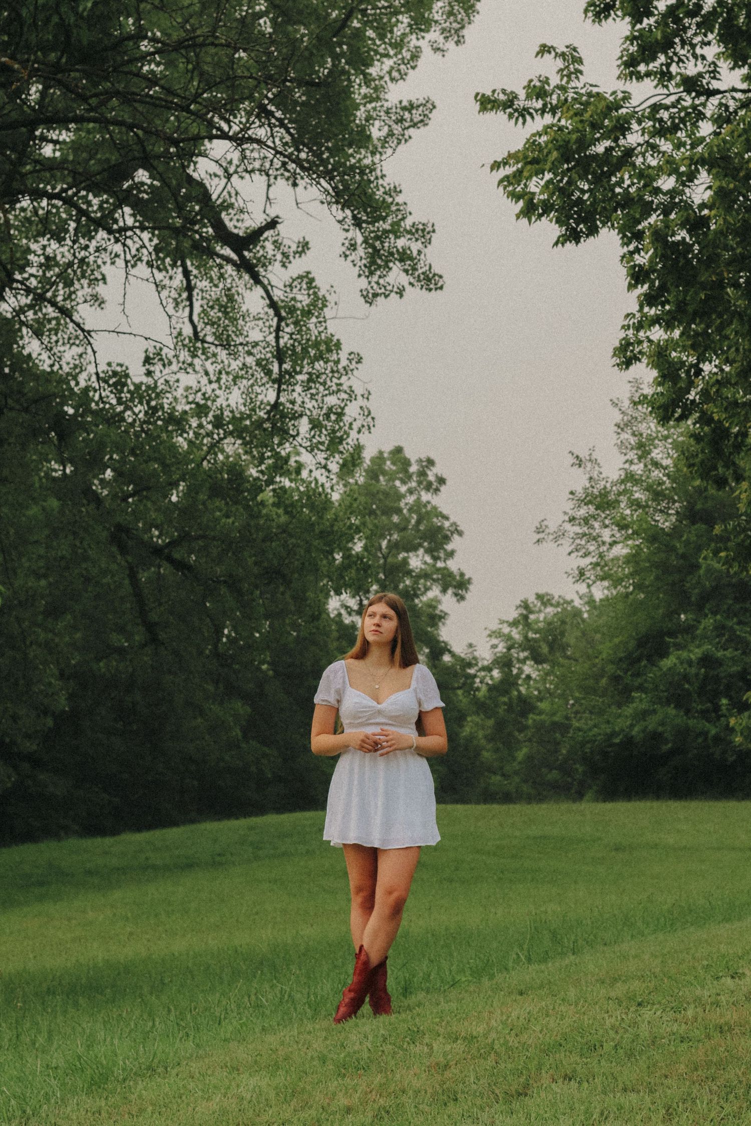 Emily Lathrop on her mom's farm, July of 2024
Senior Pictures