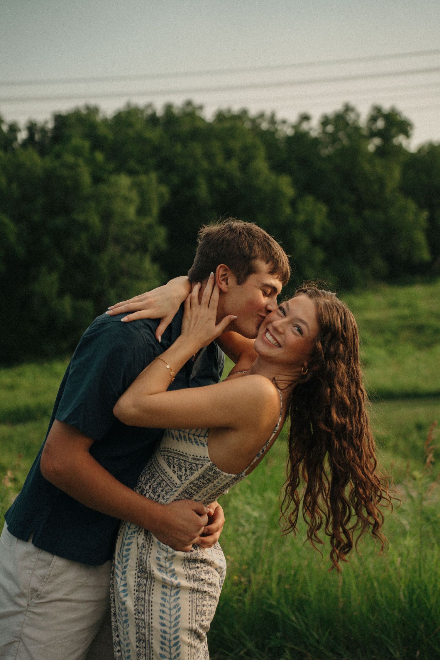 Tessa and Jack's Summer Couples Session at Crow Creek Park In Bettendorf Iowa - Iowa Photographer - Illinois Couples Photographer