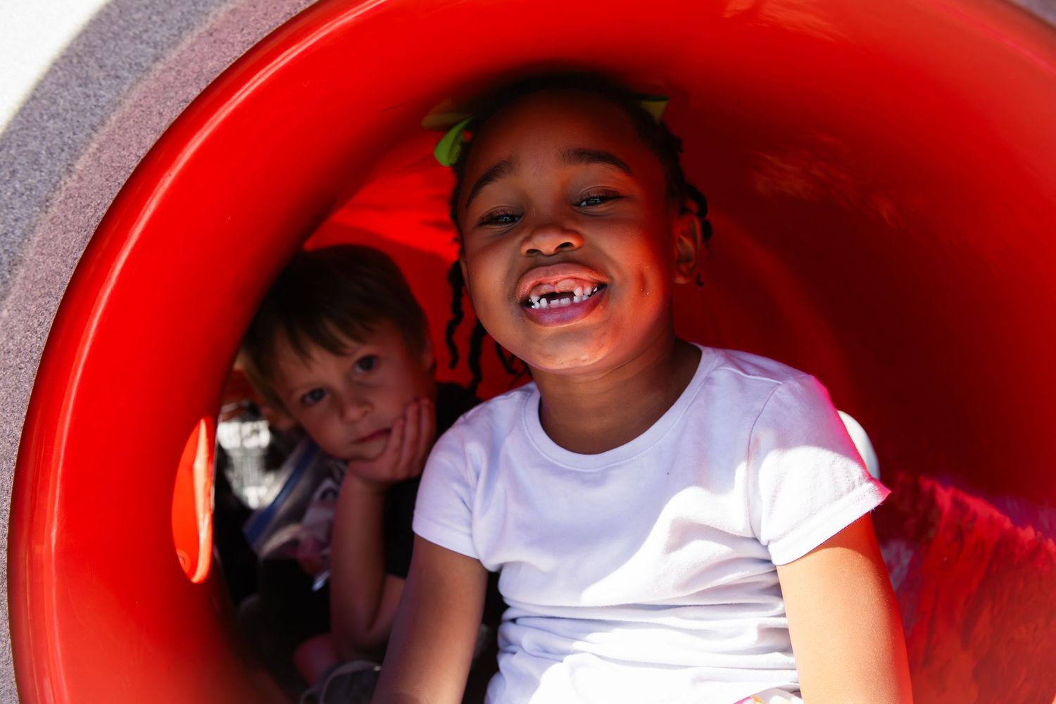Kids on playground