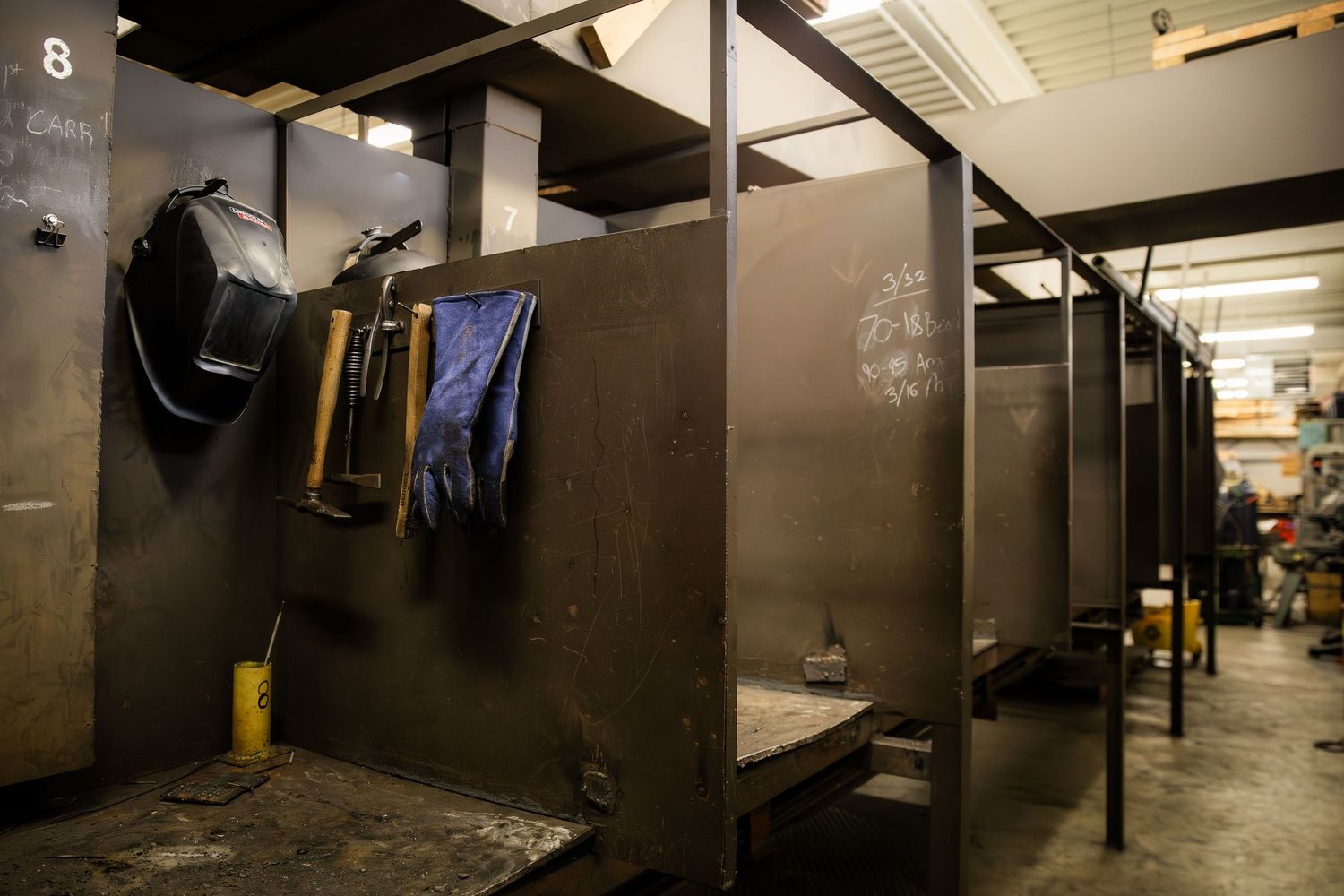 Welding stations