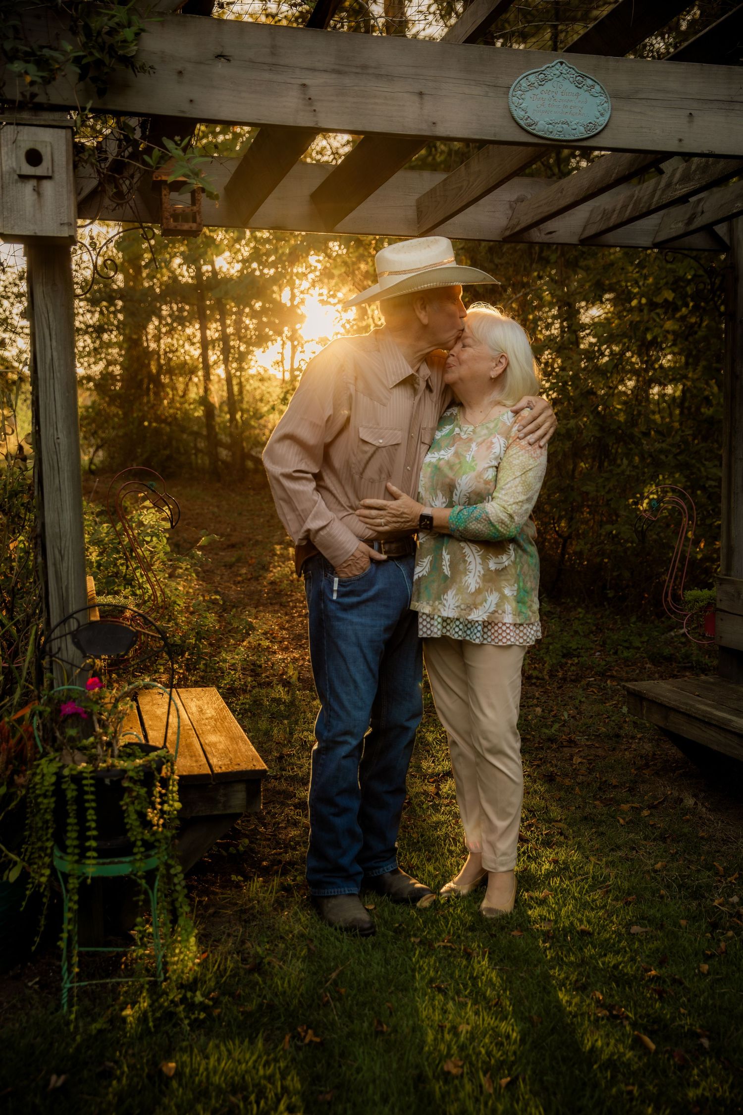 Older Couple Extended Family Session