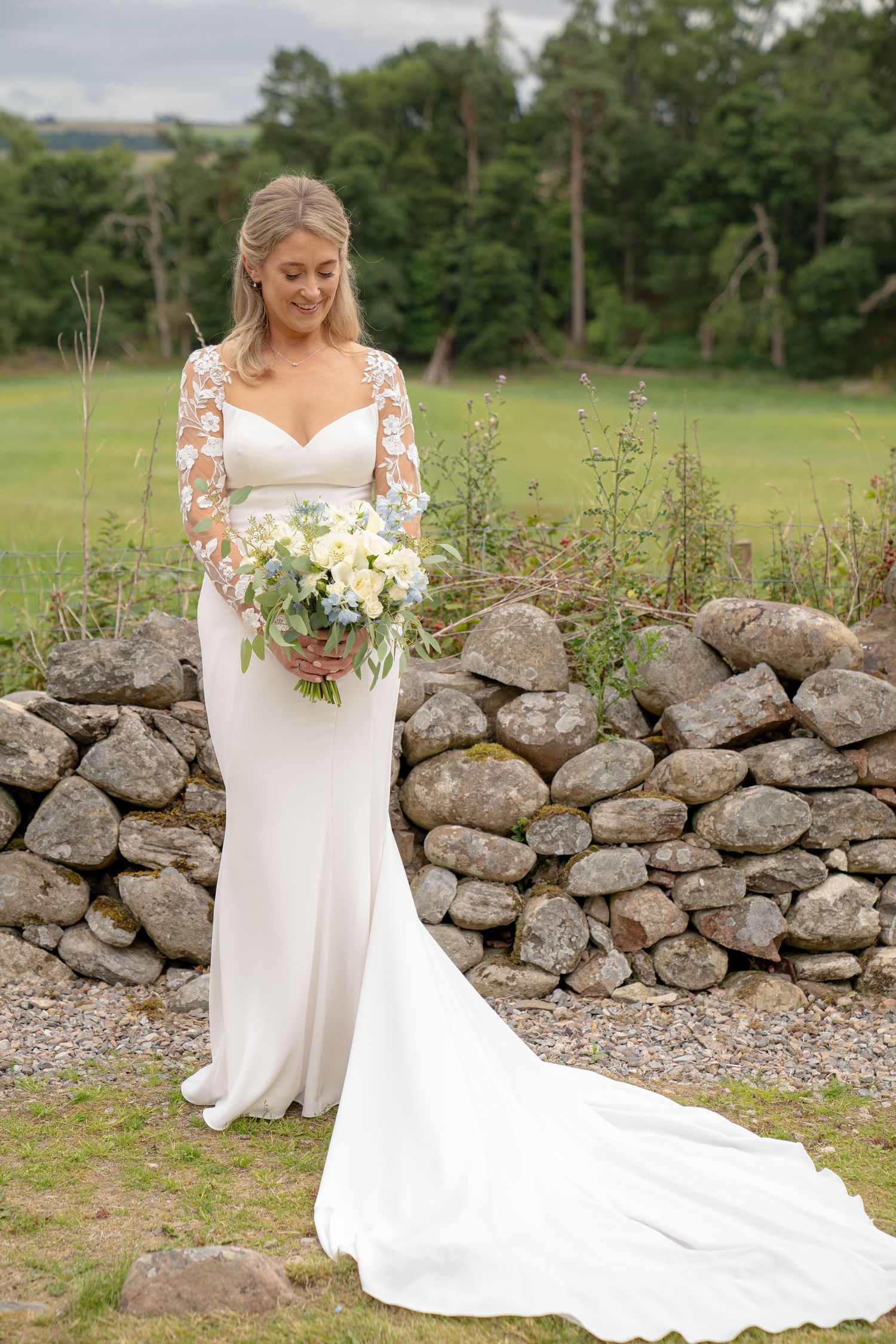 Bride at Loch Ness Country House hotel