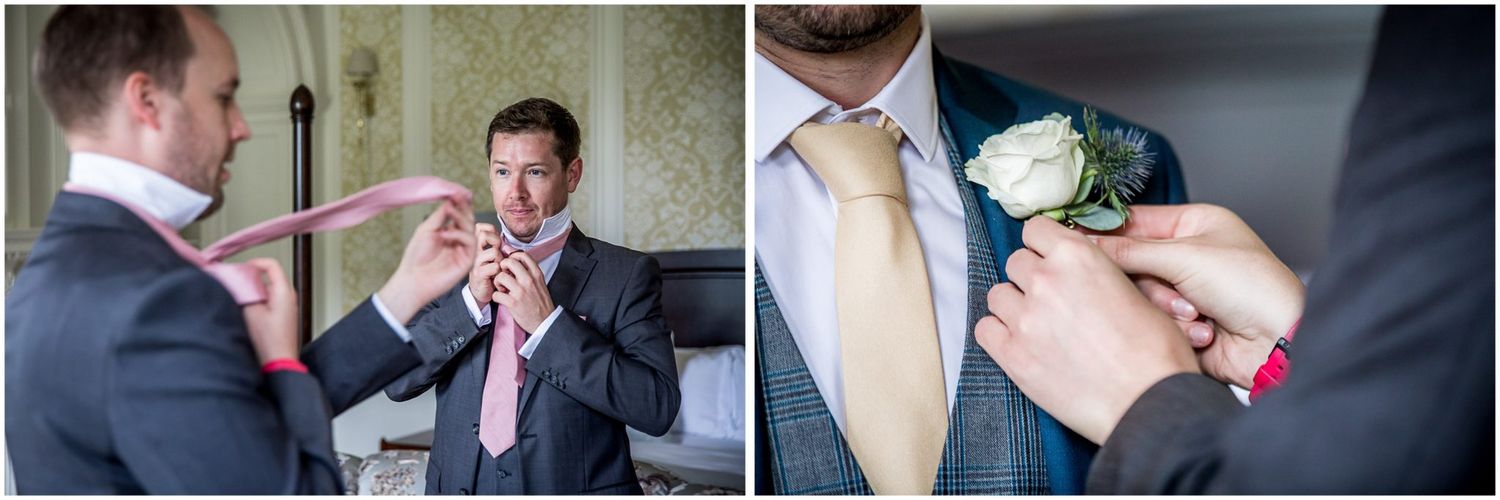 Intimate wedding ceremony moments captured in candid photography.