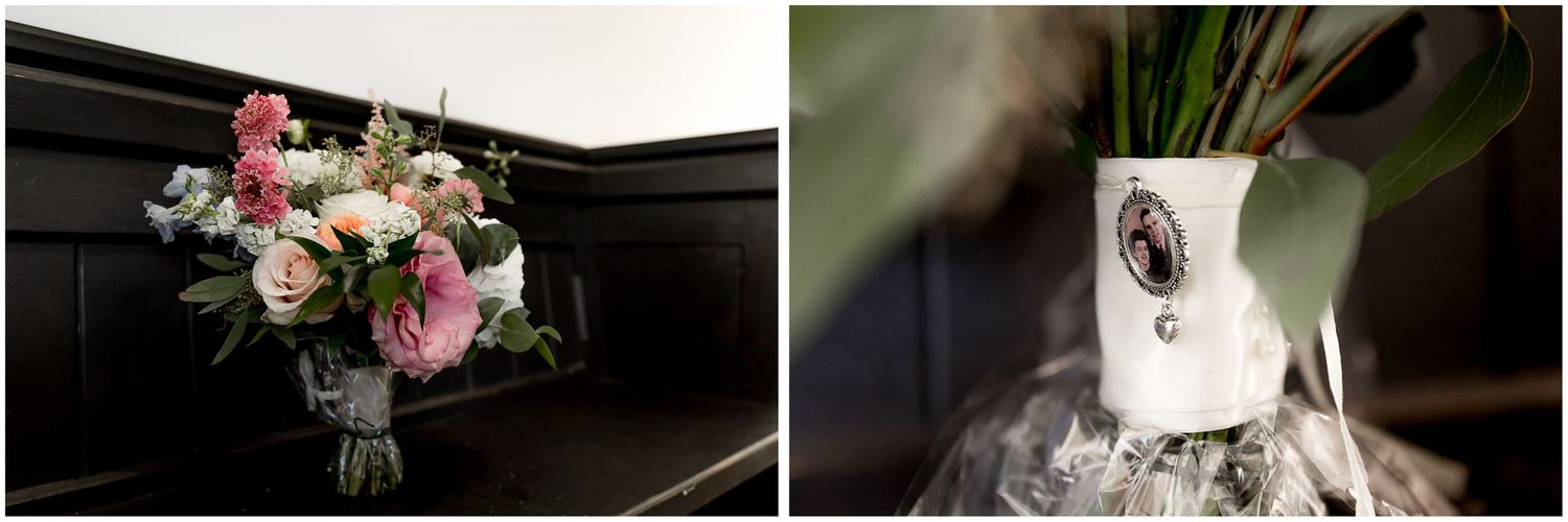 Beautiful floral bouquet arrangements and wedding details captured in an elegant setting.