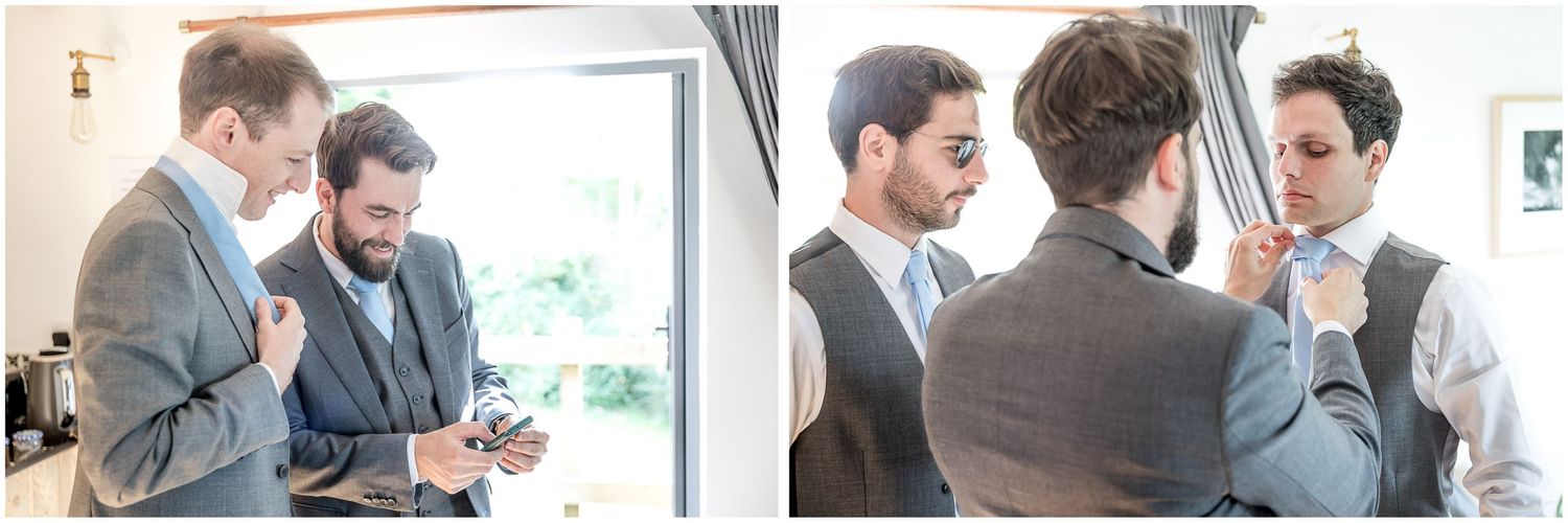 Natural light photography session capturing casual moments in an indoor setting.
