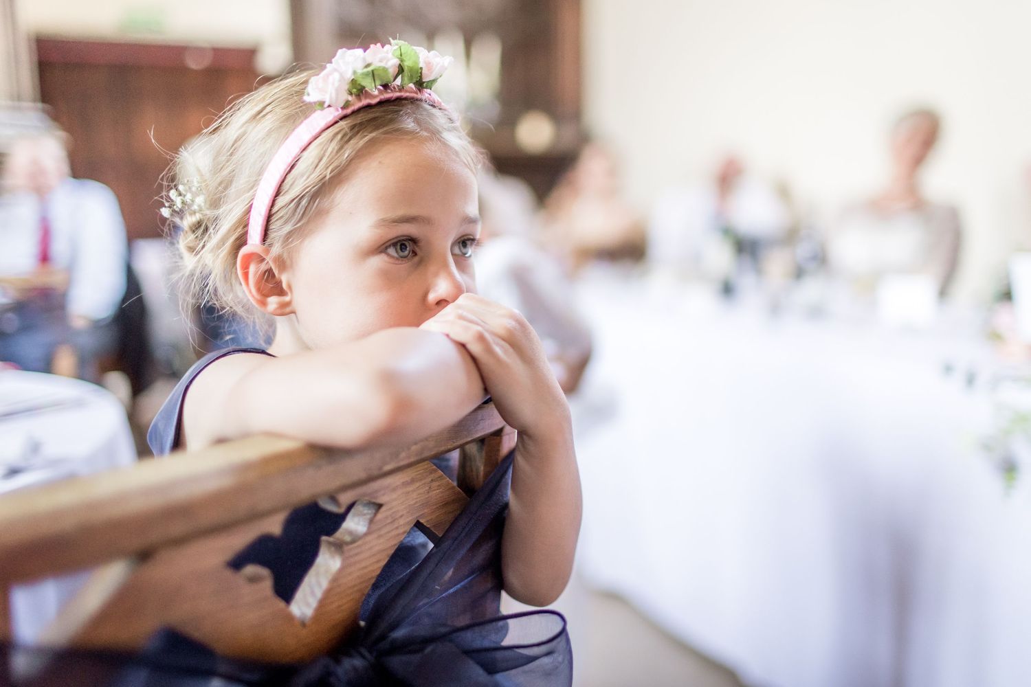 Wedding reception candid moments captured in bright natural light.